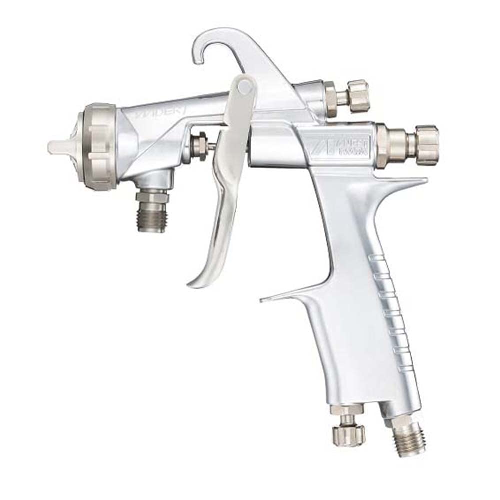 Anest Iwata Wider Gun Series WIDER1-10E2P Pressure Feed Spray Gun, Diameter 0.04 inch (1.0 mm)