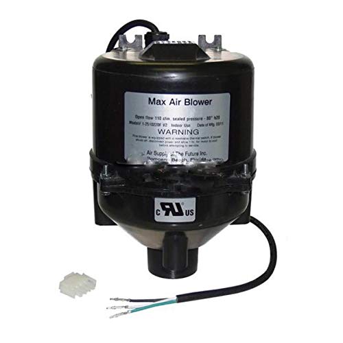 Hot Tub Compatible with Caldera Spa Air Blower, 1 Hp, 240 Volt, 2.4 Amps with Amp Plug WAT74070