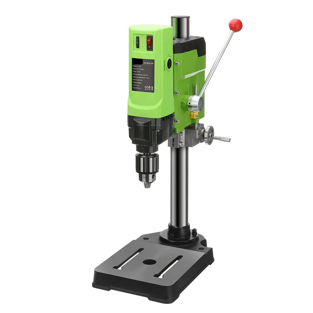 BACHIN Bench Drill Stand 1050W Mini Electric Bench Drilling Machine Drill Chuck 3-16mm