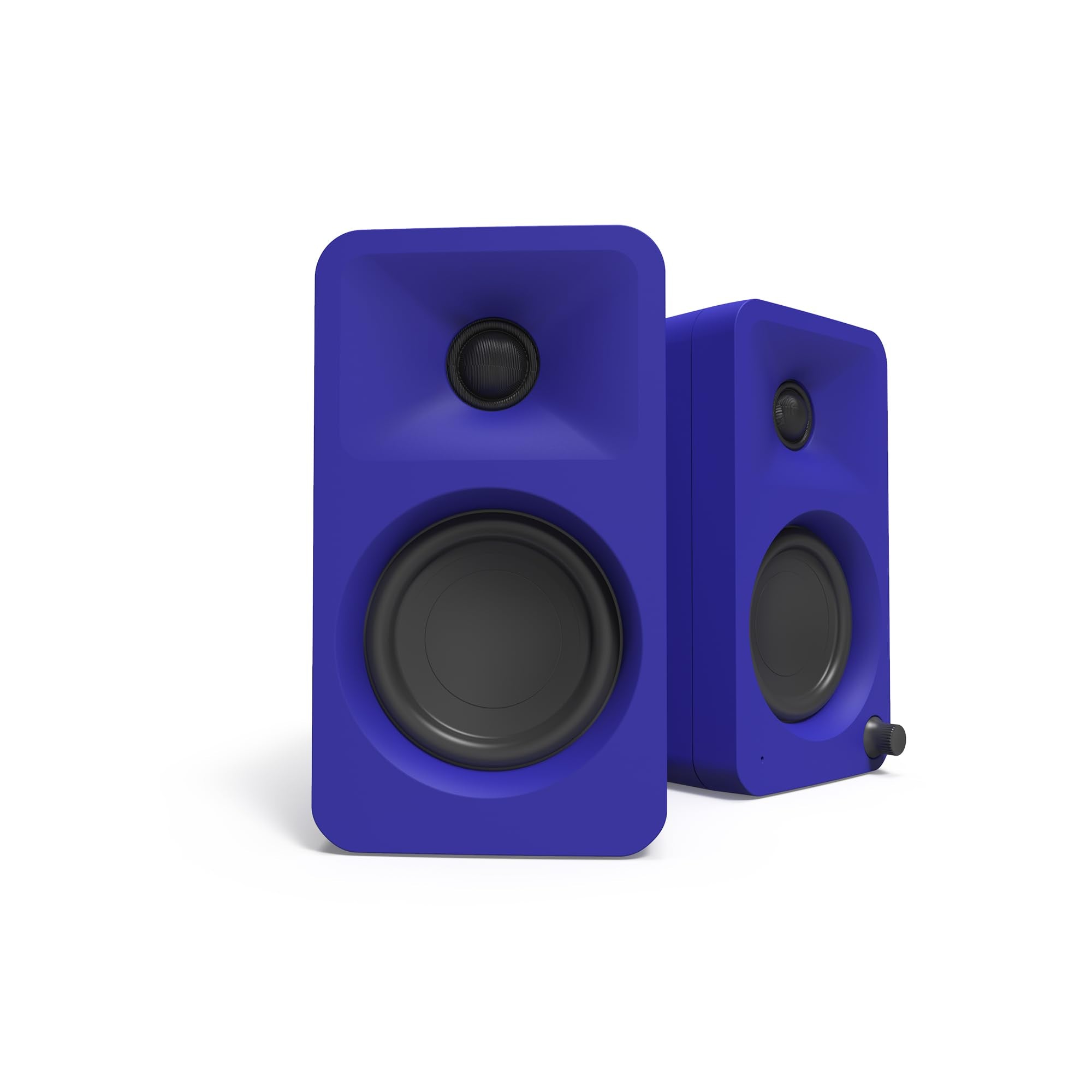Kanto ORAML 100W Powered Reference Desktop Computer Speakers with Bluetooth 5.0 and USB-C Input | Bi-Amplified | 100 Hz Automatic Crossover | Reference Quality Sound | Pair | Purple