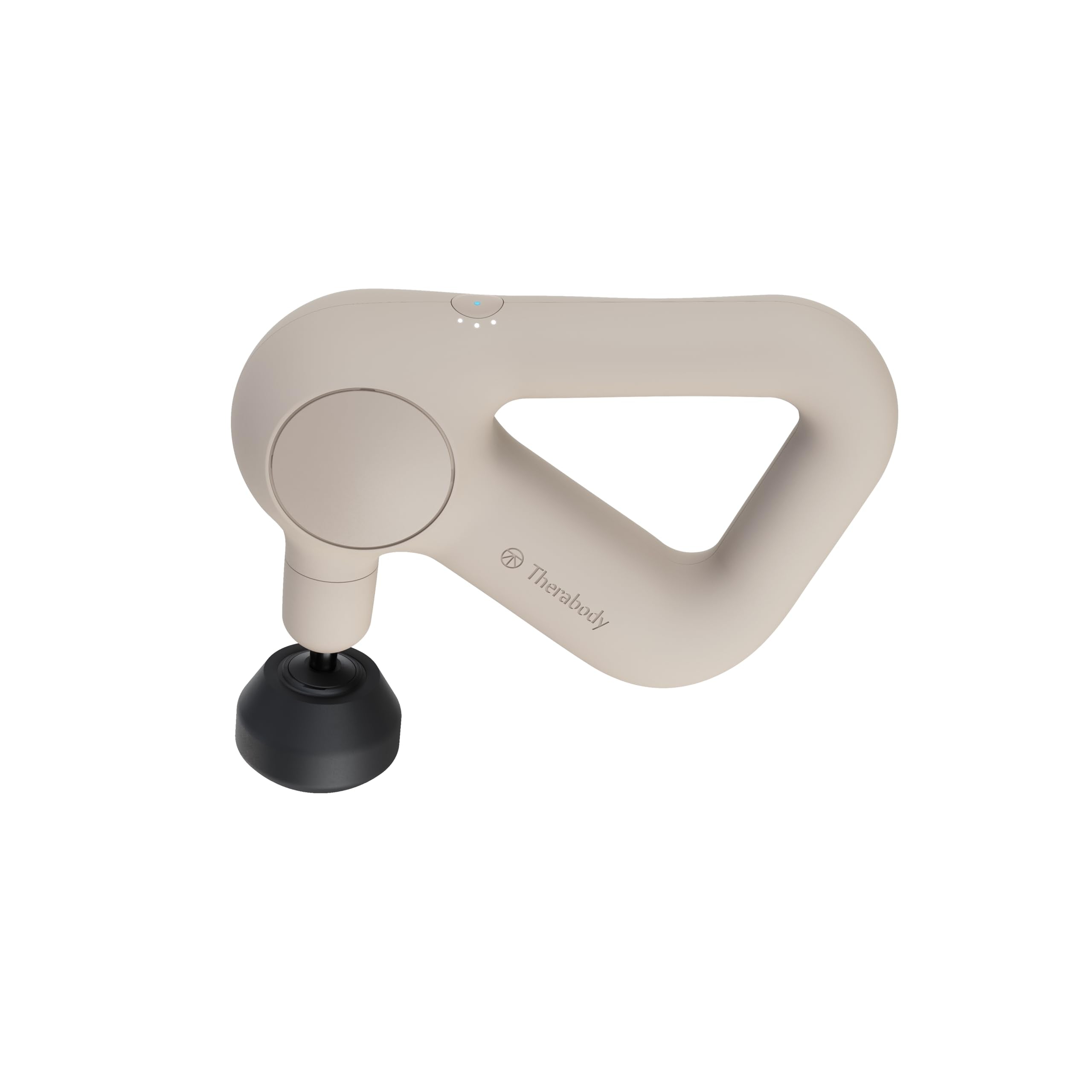 TheraGun Relief Handheld Percussion Massage Gun - Easy-to-Use, Comfortable & Light Personal Massager for Every Day Pain Relief Massage Therapy in Neck, Back, Leg, Shoulder and Body (Sand)