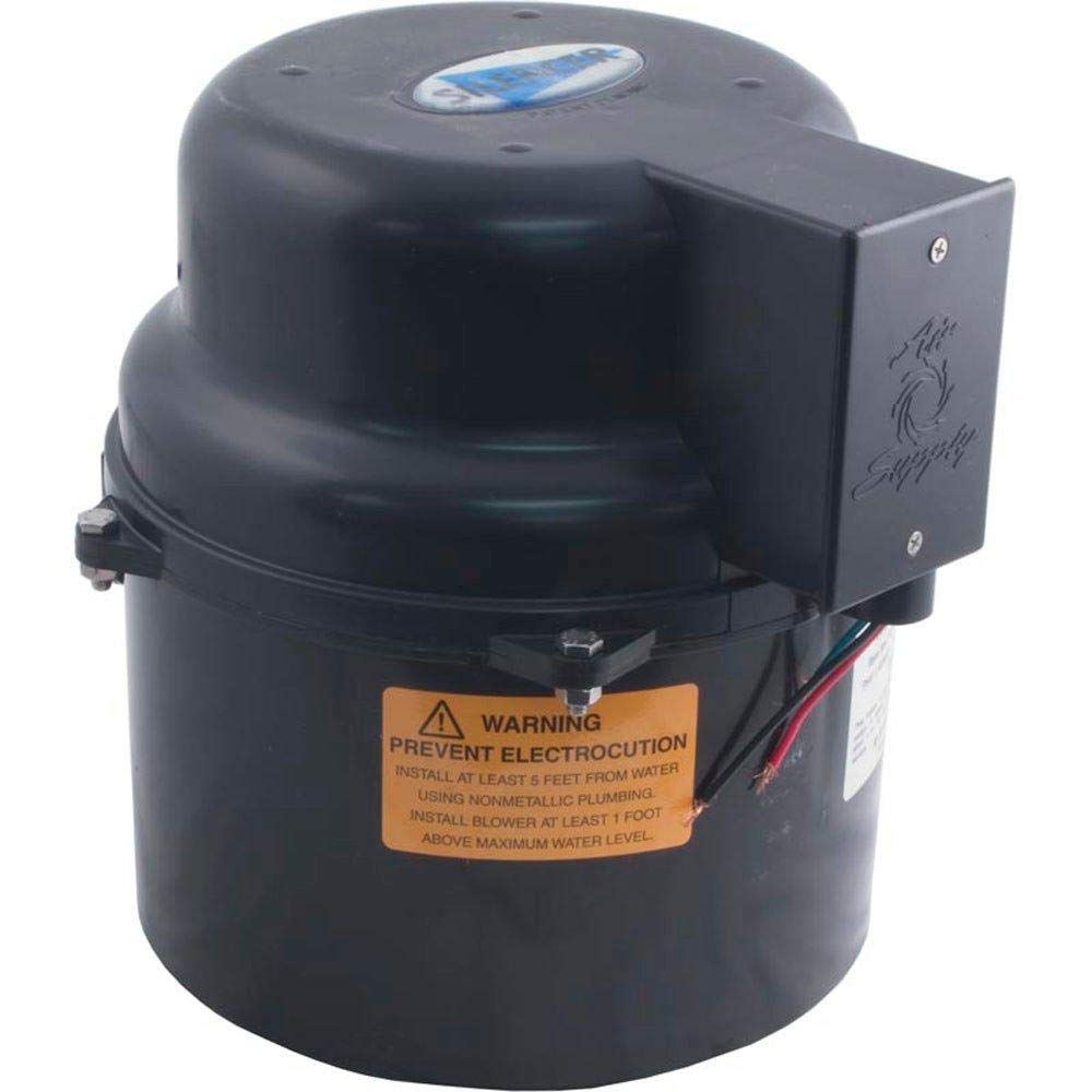 Air Supply Silencer Portable Spa Blower 2 Horsepower - 240 Volt