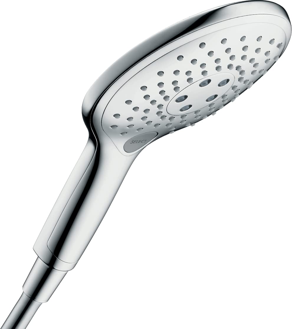 hansgrohe Raindance Select S 150 Hand Shower 3 Sprays water-saving 9 l/min, Chrome, 28588000