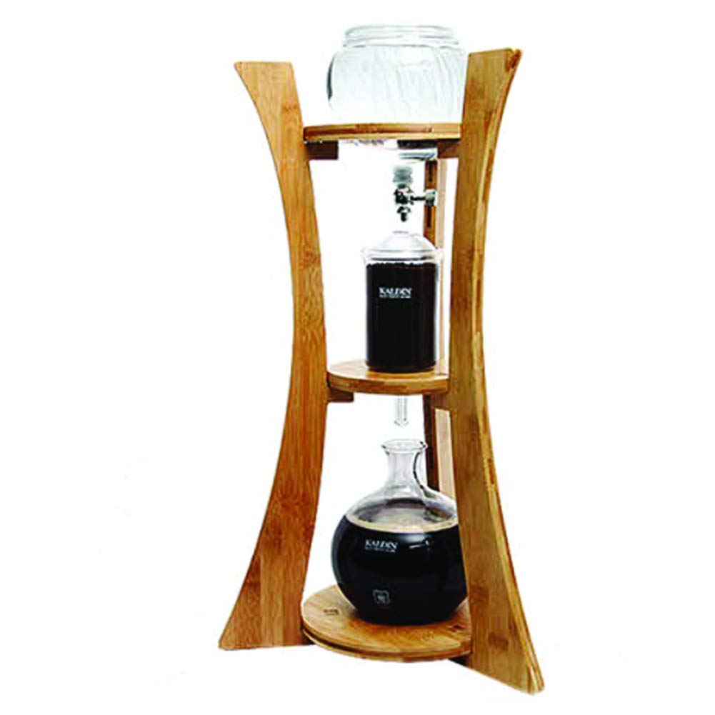 KALDIN Daily Cold Brew Dutch Coffee Iced Coffee Maker For 15 People 800ml Wooden Tower Home Drip Dutch Machine