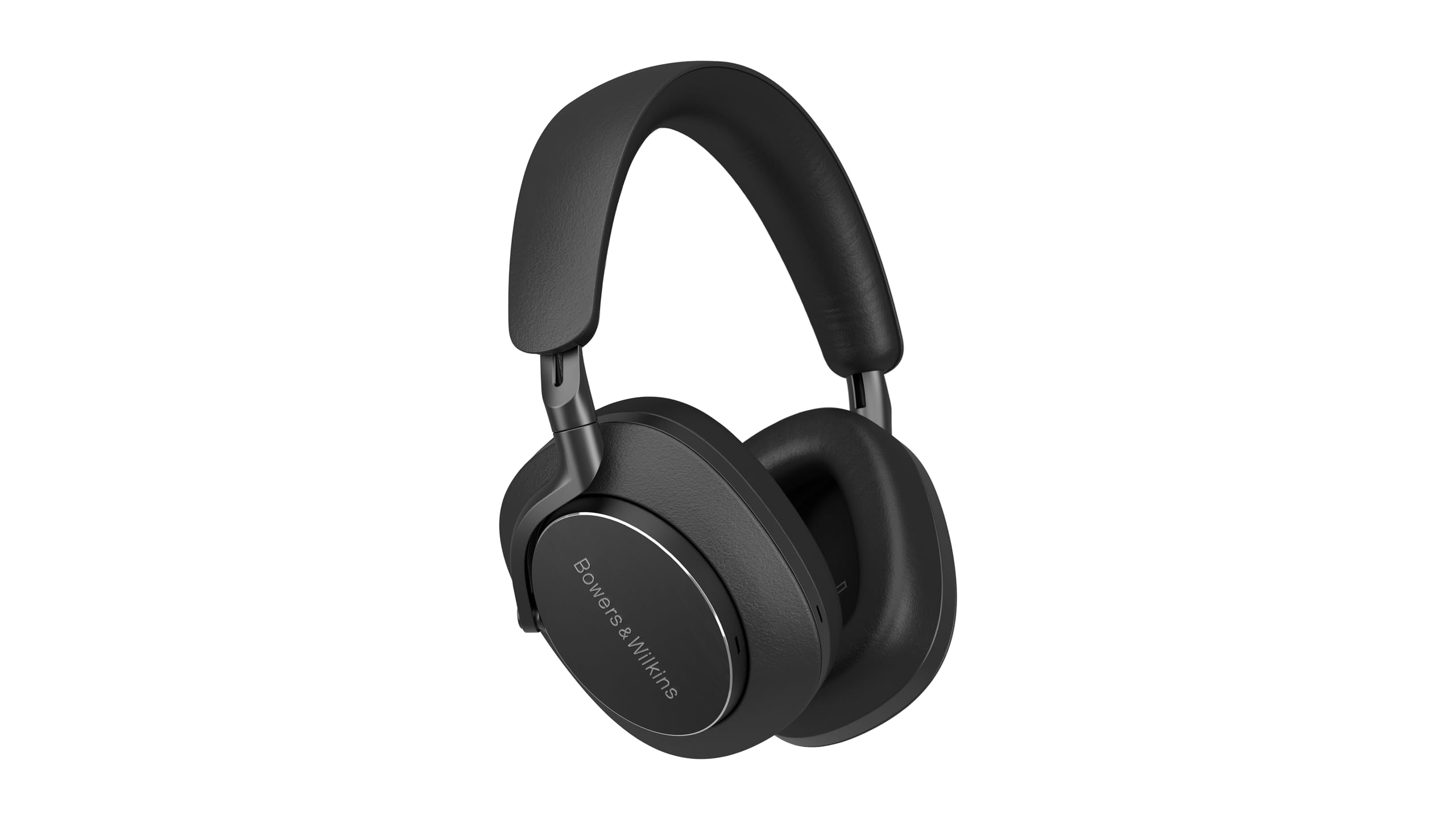 Bowers & Wilkins Px8 Over-Ear Wireless Headphones, Advanced Active Noise Cancellation, Luxurious Materials, 30-Hour Battery Life, 15-Min Quick Charging, Black