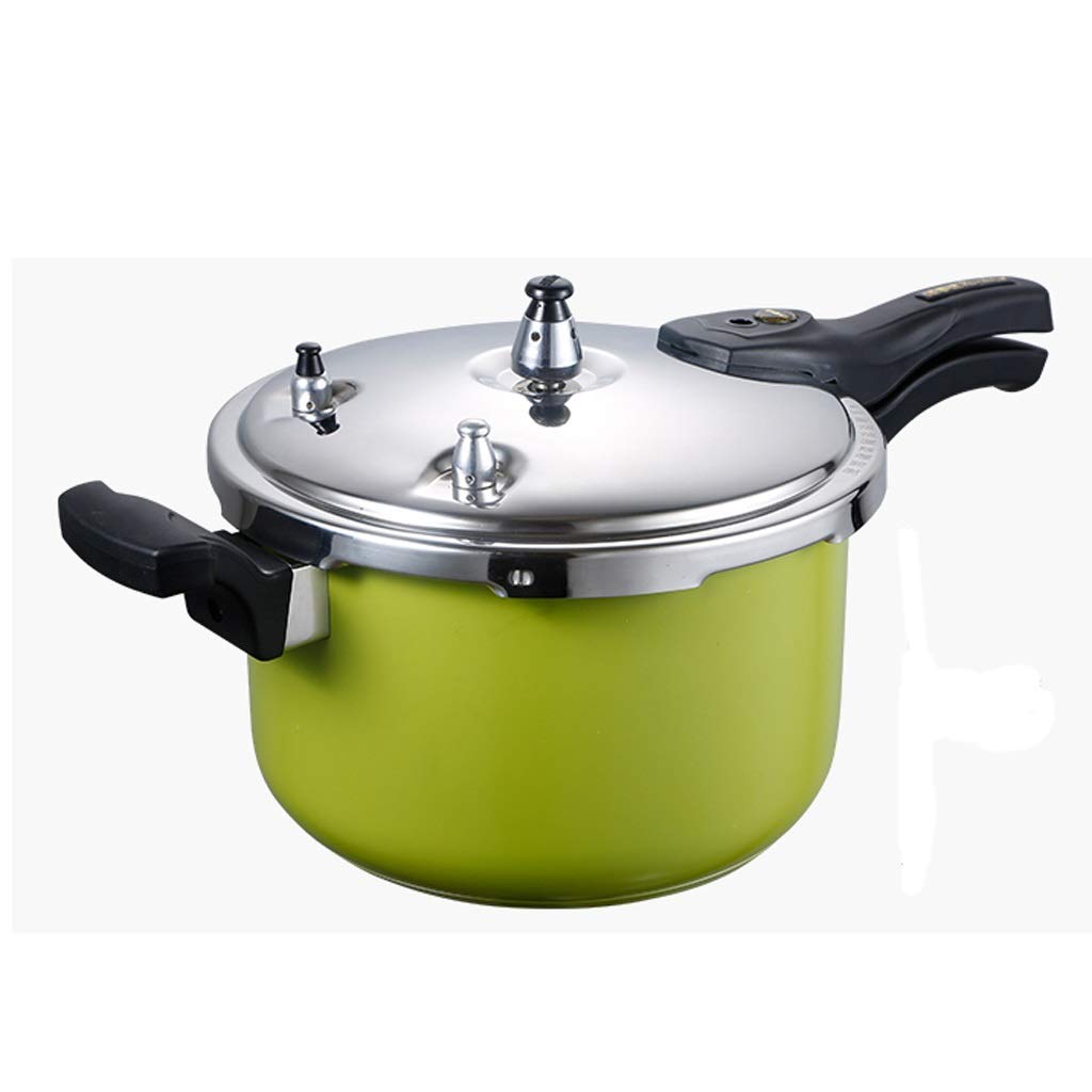 HIONJIN 304 Stainless Steel Pressure Cooker Household Gas Induction Cooker Universal Explosion-Proof Pressure Cooker 3-5-8-9(8L)