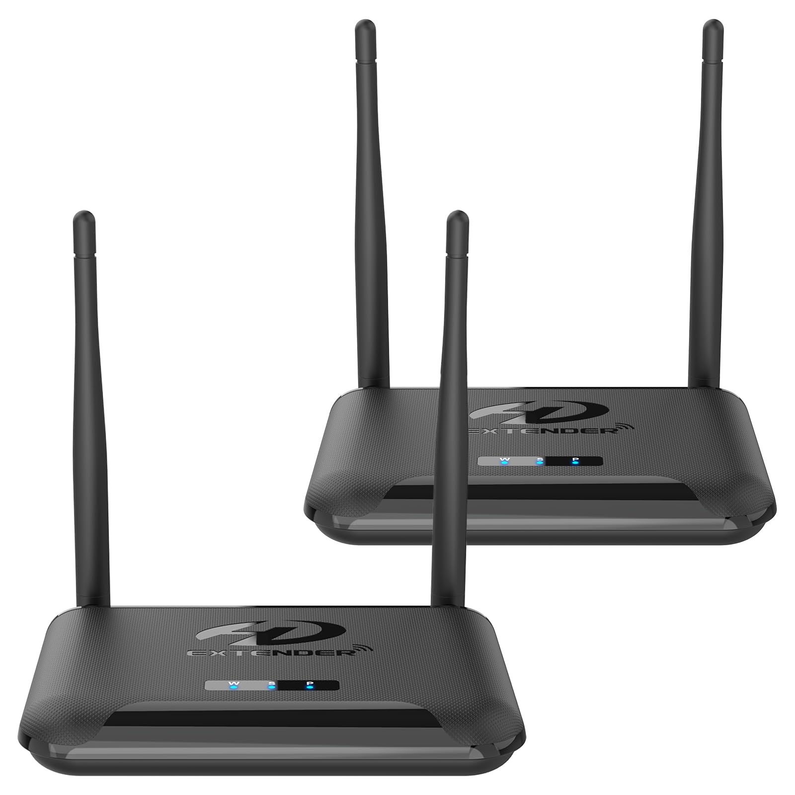 Wireless HDMI Transmitter and Receiver, HDMI Loop-Out, IR Remote Extender, Range 200M/657FT, 1 TX to 4 RXs, 1080P 60HZ, Streaming Video from STB, Laptop, PC, Netflix, YouTube to TV, Projector