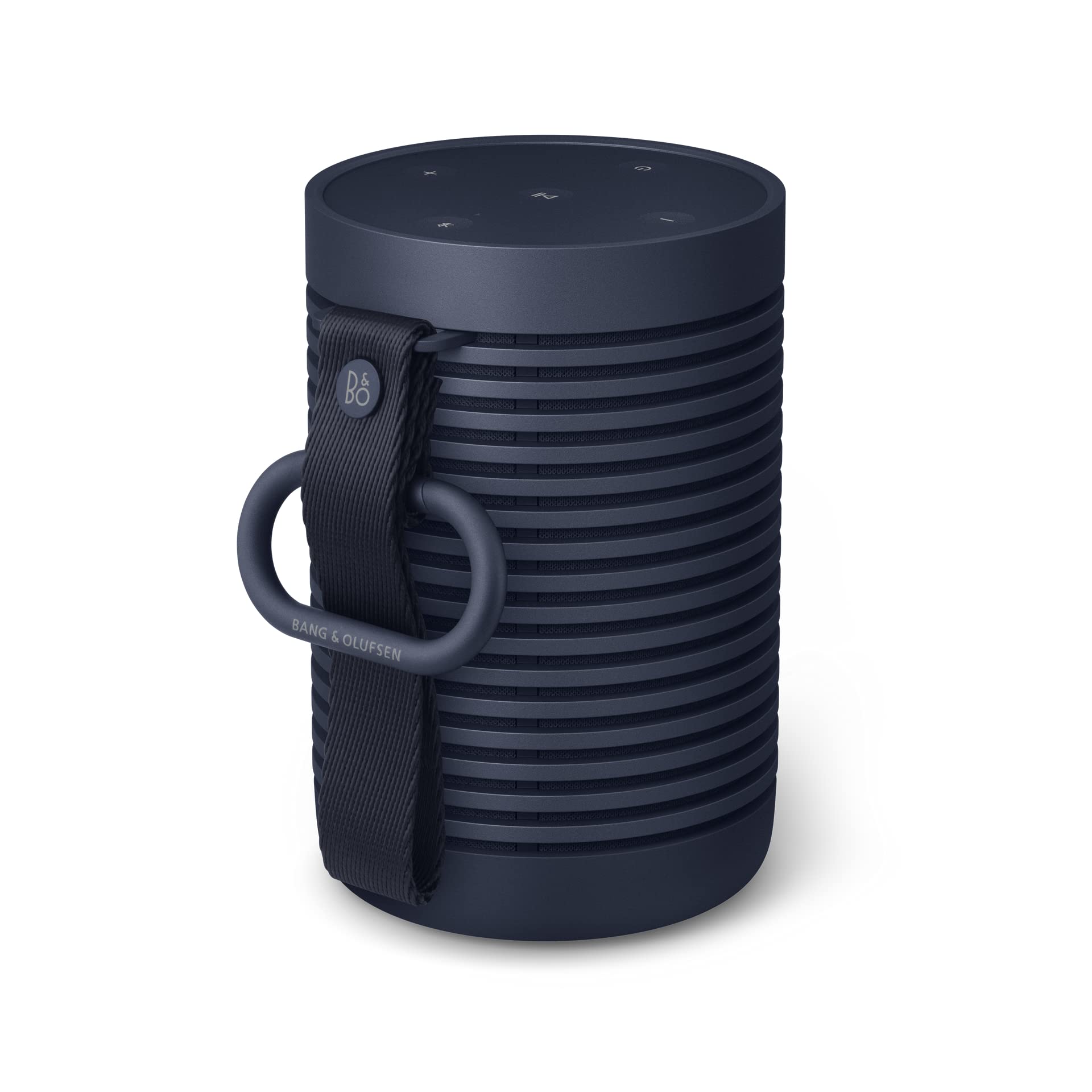 Bang & Olufsen Beosound Explore - Wireless Portable Outdoor Bluetooth speaker, IP 67 Dustproof and Waterproof, Navy