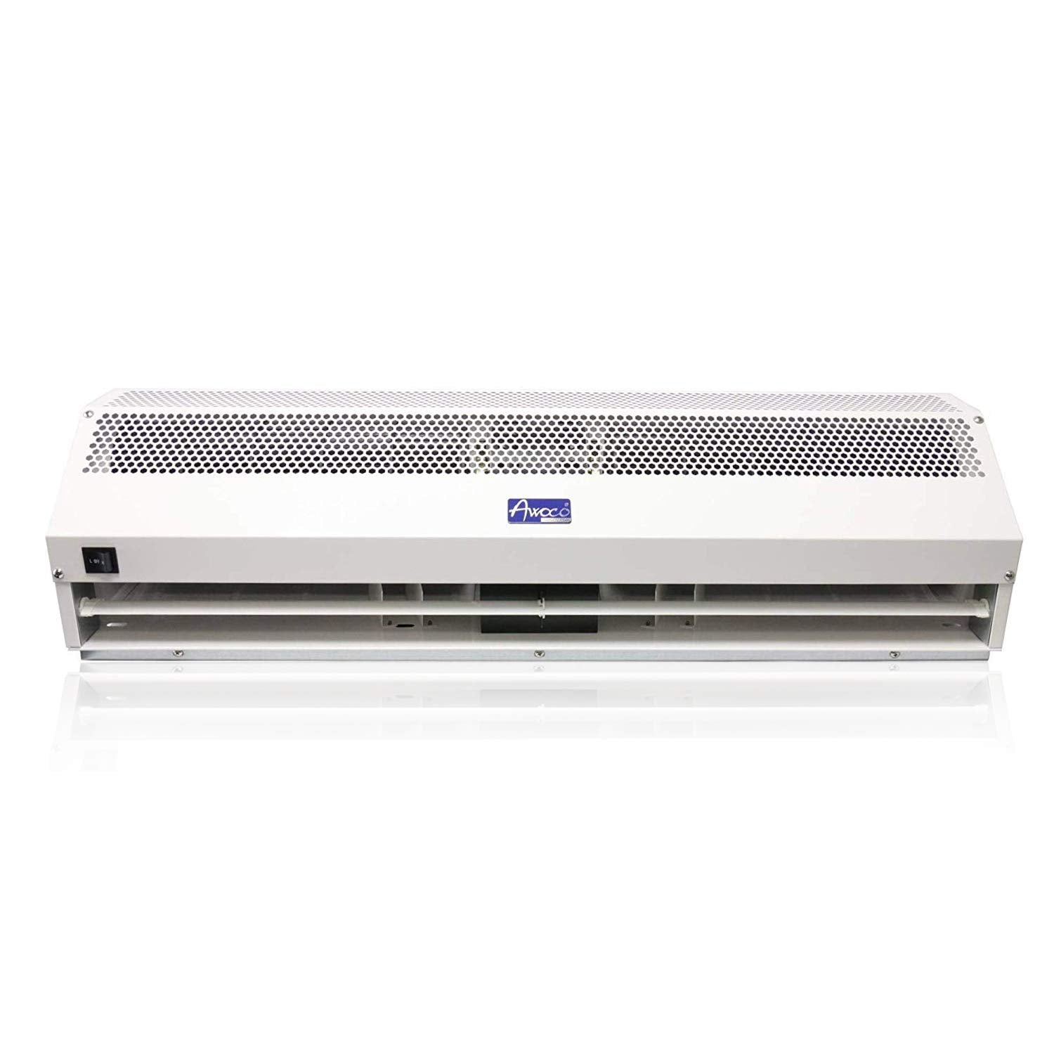 Awoco 36" Super Power 2 Speeds 1200CFM Commercial Indoor Air Curtain, UL Certified, 120V Unheated - Magnetic Door Switch Included