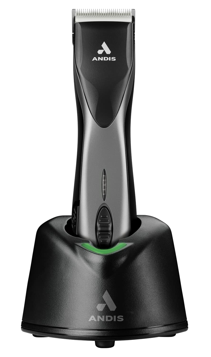 Andis 79160 Supra ZR II Cordless Rechargeable Hair & Beard Trimmer, Detachable Blade Clipper, Lithium-Ion Powerful Battery, Black
