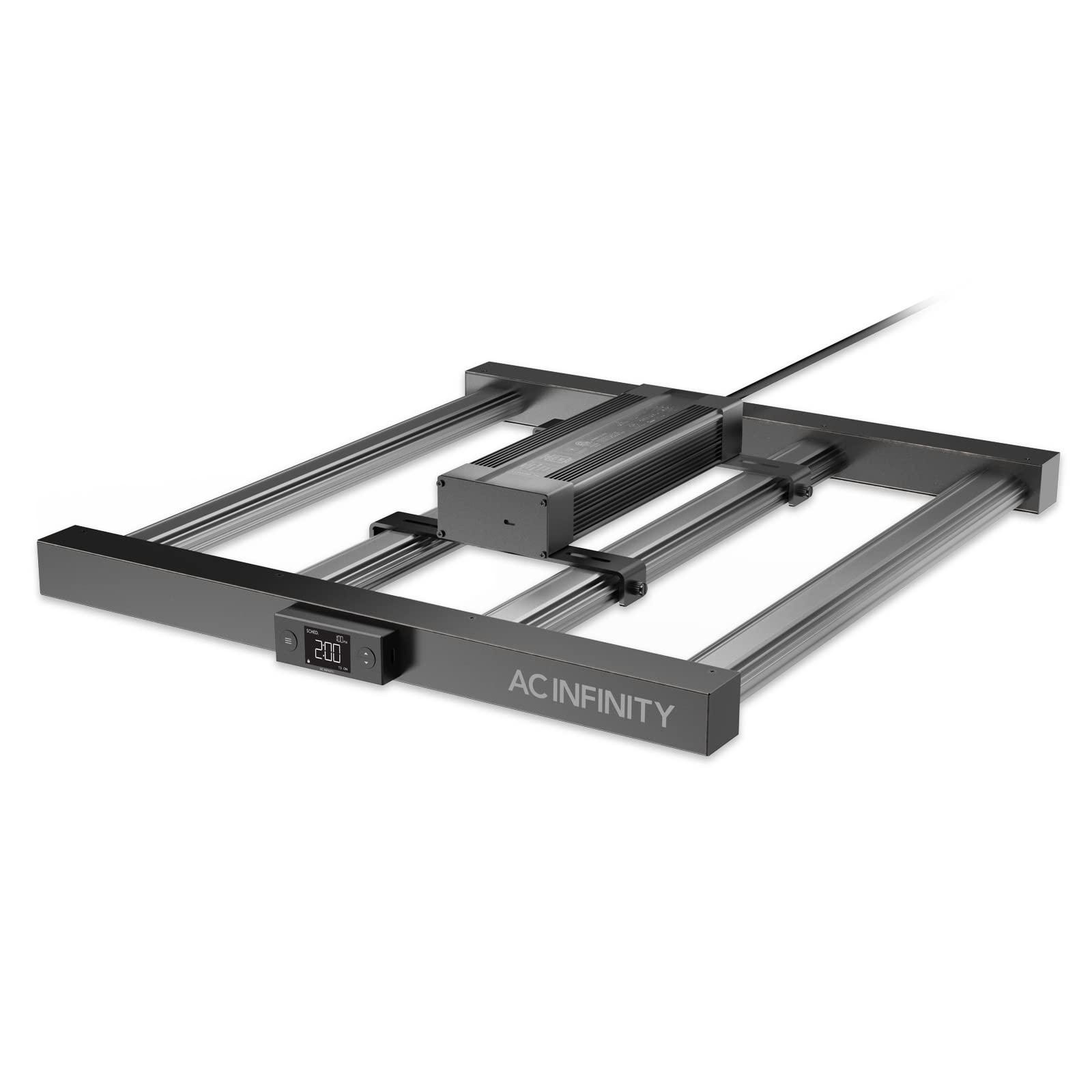 AC Infinity IONFRAME EVO4, Samsung LM301H EVO Bar LED Grow Light 3x3, 896 Diodes, with Schedule Controller, 300W Full-Spectrum Commercial Plant Lights for Indoor Growing in Grow Rooms & Greenhouses