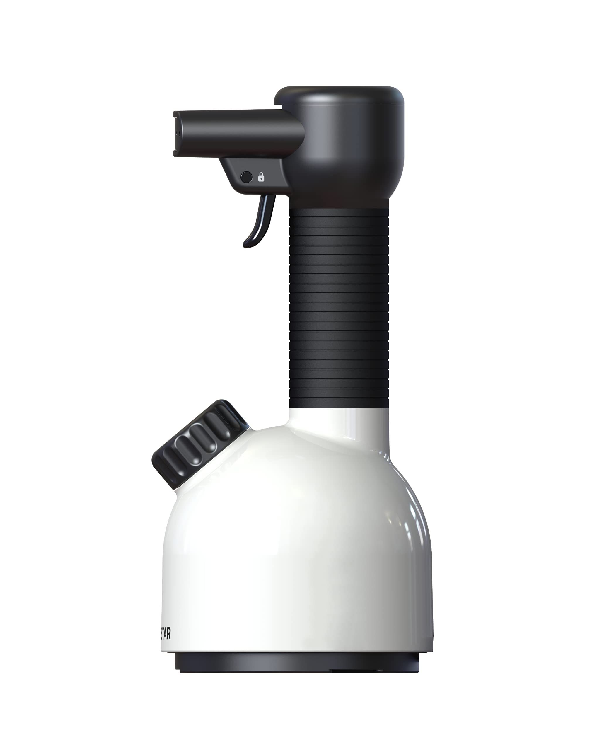 Laurastar IGGI Handheld Steamer in Pure White: Disinfects Fabrics & More