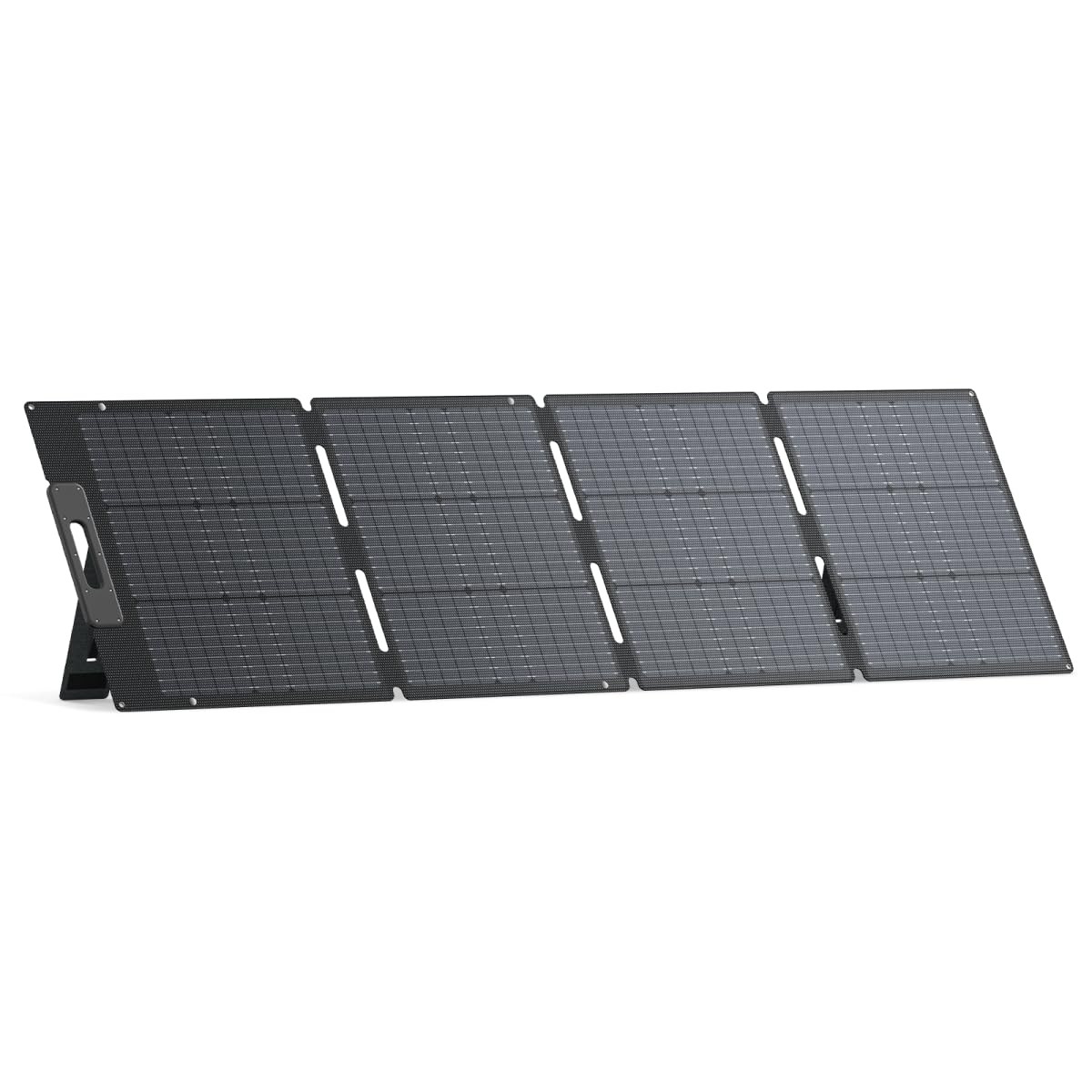 BLUETTI 200W Solar Panel for Portable Power Station EB3A AC2A AC50B AC70 AC180 AC200L Elite 200 V2 AC300 AC500 B300K, Foldable Solar Charger with Adjustable Kickstands for RV, Camping, Blackout