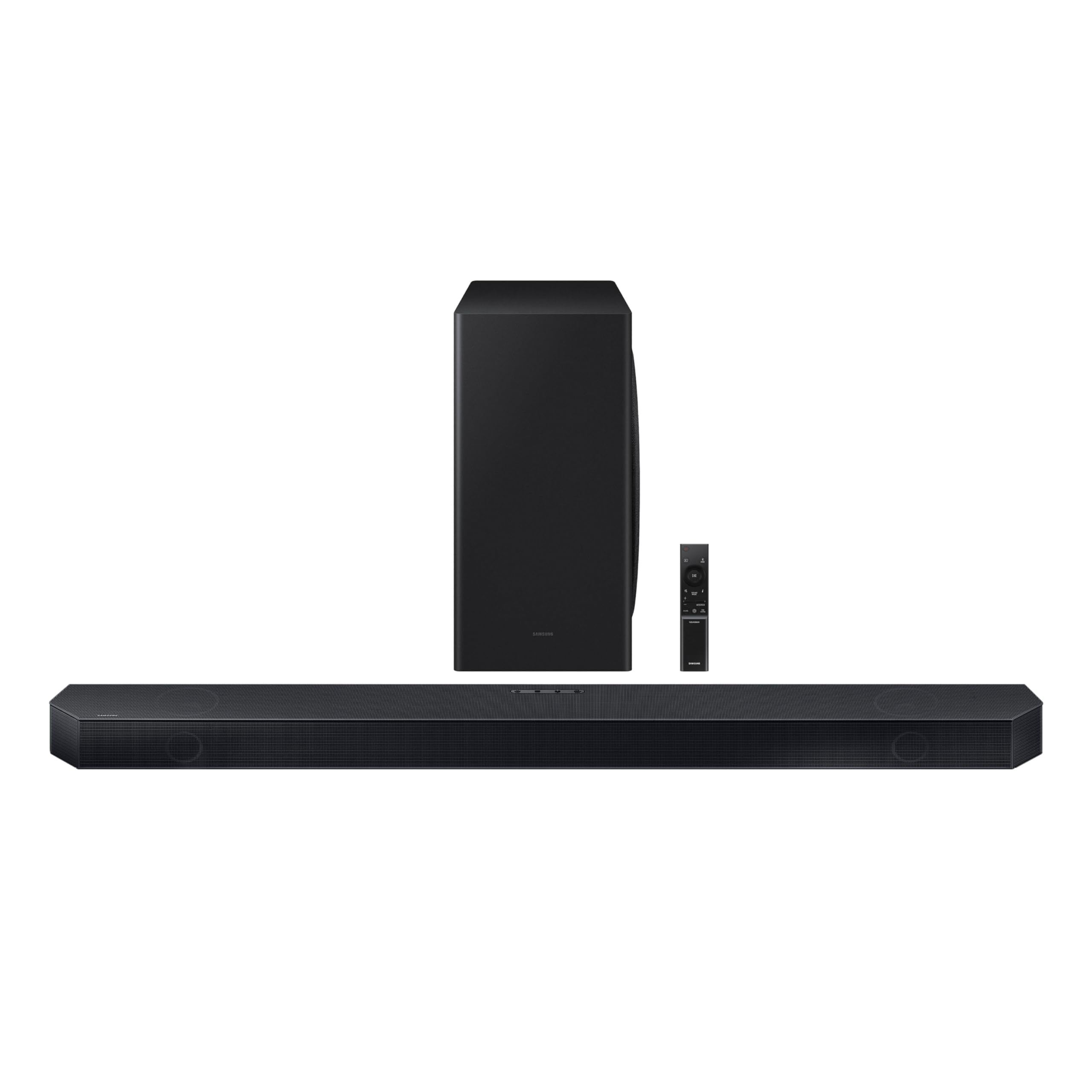 SAMSUNG QS730D 3.1.2ch Soundbar w/Wireless Dolby Atmos Audio, Q-Symphony, SpaceFit Sound Pro, Adaptive Sound, Game Mode Pro, 8” Subwoofer Included, HW-QS730D/ZA