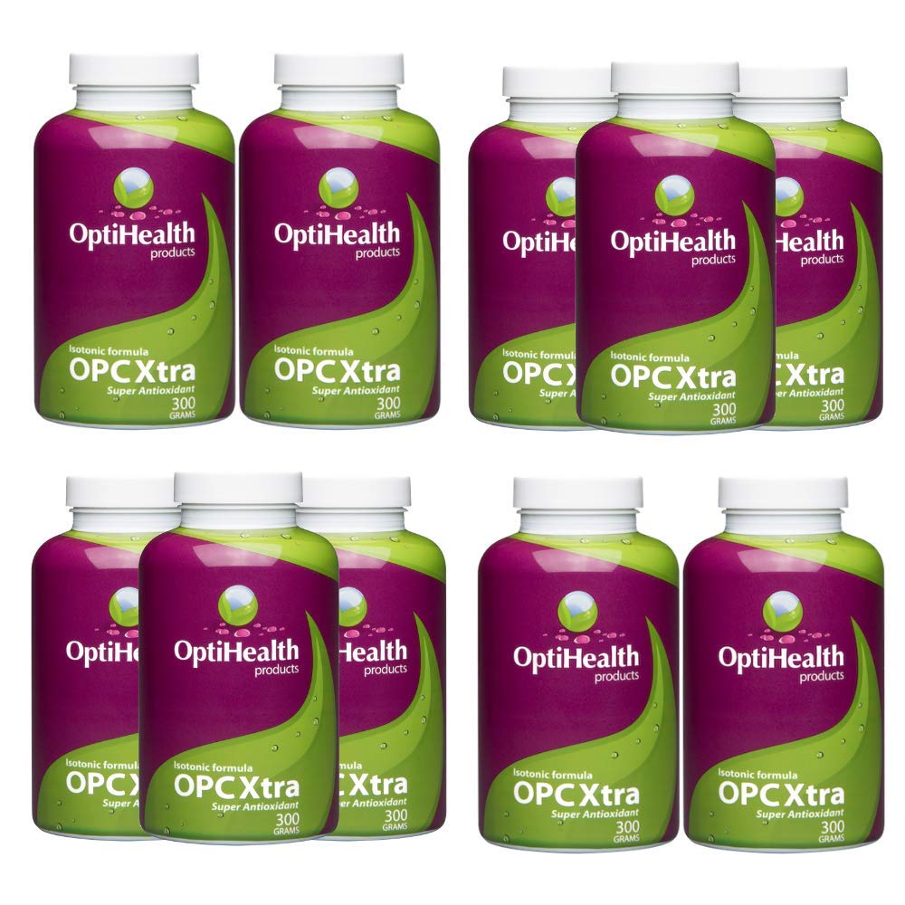 OptiHealth OPCXtra Isotonic OPC, Super Antioxidant Supplement, Pack of 10 (900 Servings)