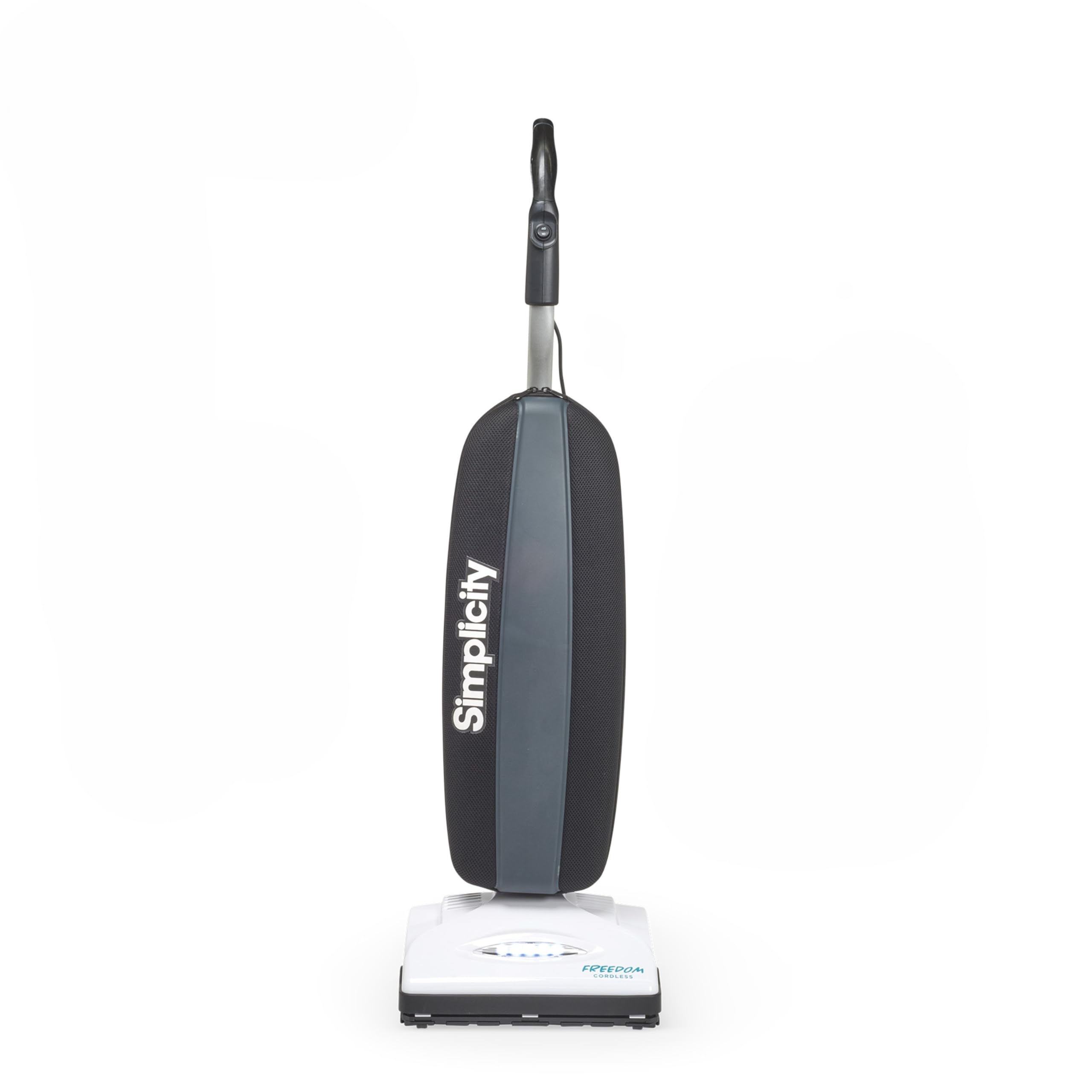 Simplicity Freedom Cordless Bag Vacuum Cleaner, Portable Vacuum for Carpet and Hard Floors, Brushroll Auto Adjusts to Floor Height, Light Weight Vacuum Cleaner for Home, Certified HEPA Bag, S10CV.10