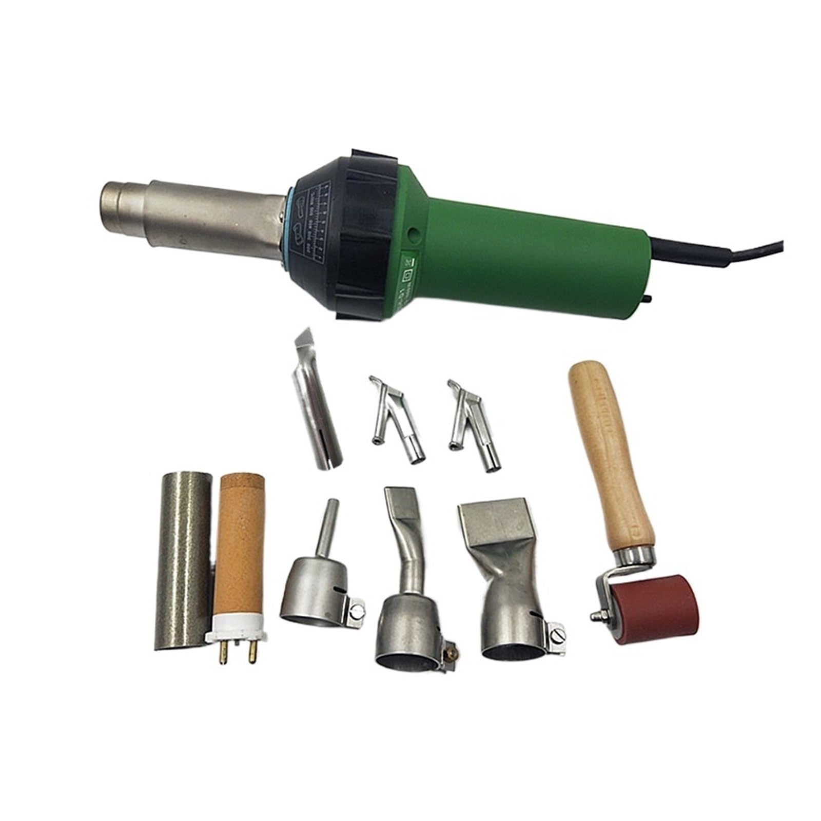 BAISULI Plastic Welding Gun hot air Blower Hot Air Welding Torch 1600W Heat Guns Plastic Welder Roofing Welder Kits(220v)