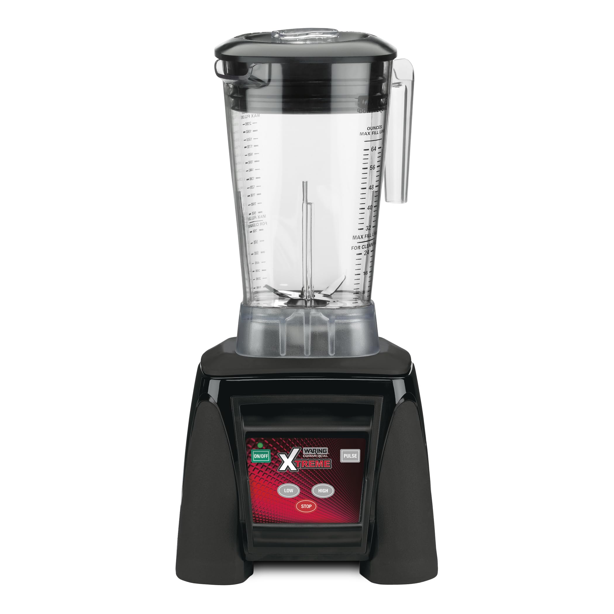 Waring Commercial MX1050XTX 3.5 HP Blender with Electronic Keypad Controls, Pulse Feature and a 64 oz. BPA Free Copolyester Container, 120V, 5-15 Phase Plug