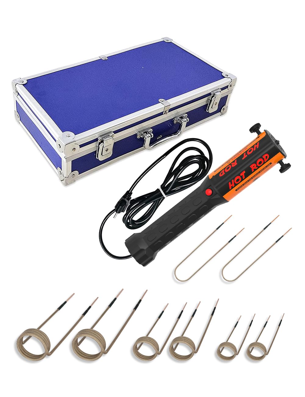 Solary Magnetic Induction Heater Bolt Removal, 1100W 110V Heat Induction Tool for Rusty Screw Removing, Nut Buster Tool with 8 Induction Coil and Box