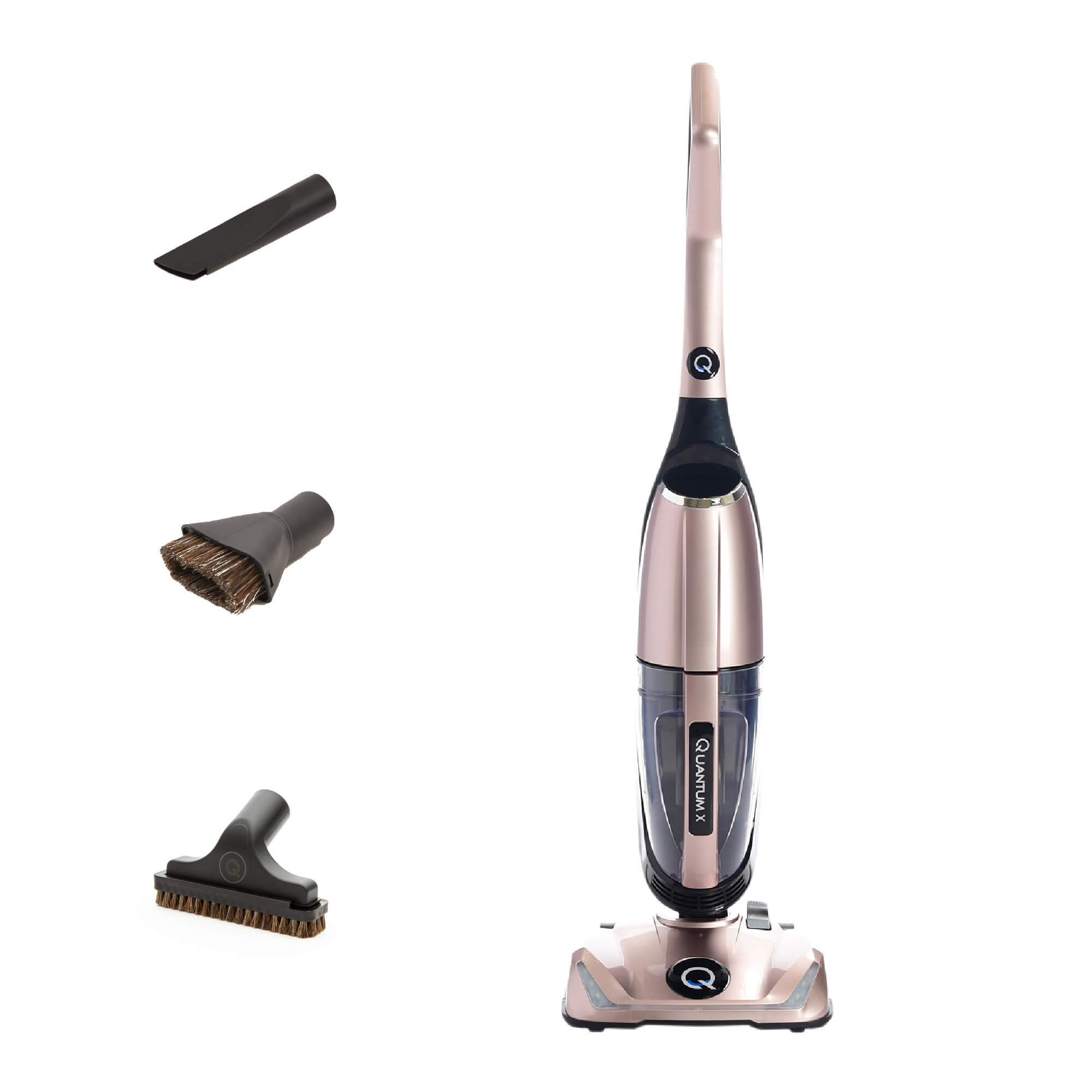 Quantum X Upright Water Filter Vacuum — The Best Bagless Household Vac Cleaner with Water & MicroSilver Filtration to Clean Wet & Dry Messes - Pet, Dog Hair & Toddler Spills on Carpet & Hardwood Floor