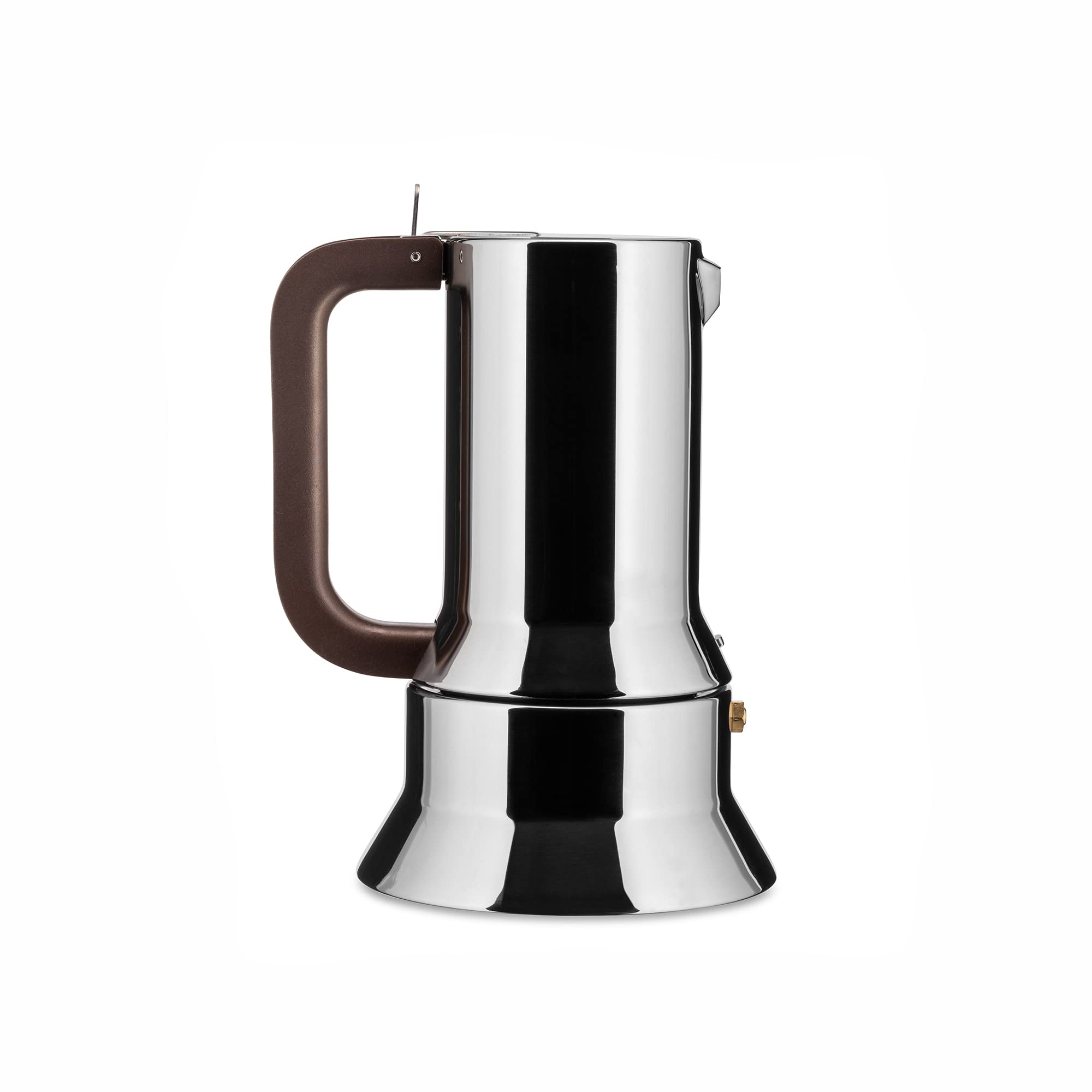 Alessi Espresso Maker 300ml 9090 by Richard Sapper, 6 Espresso Cups