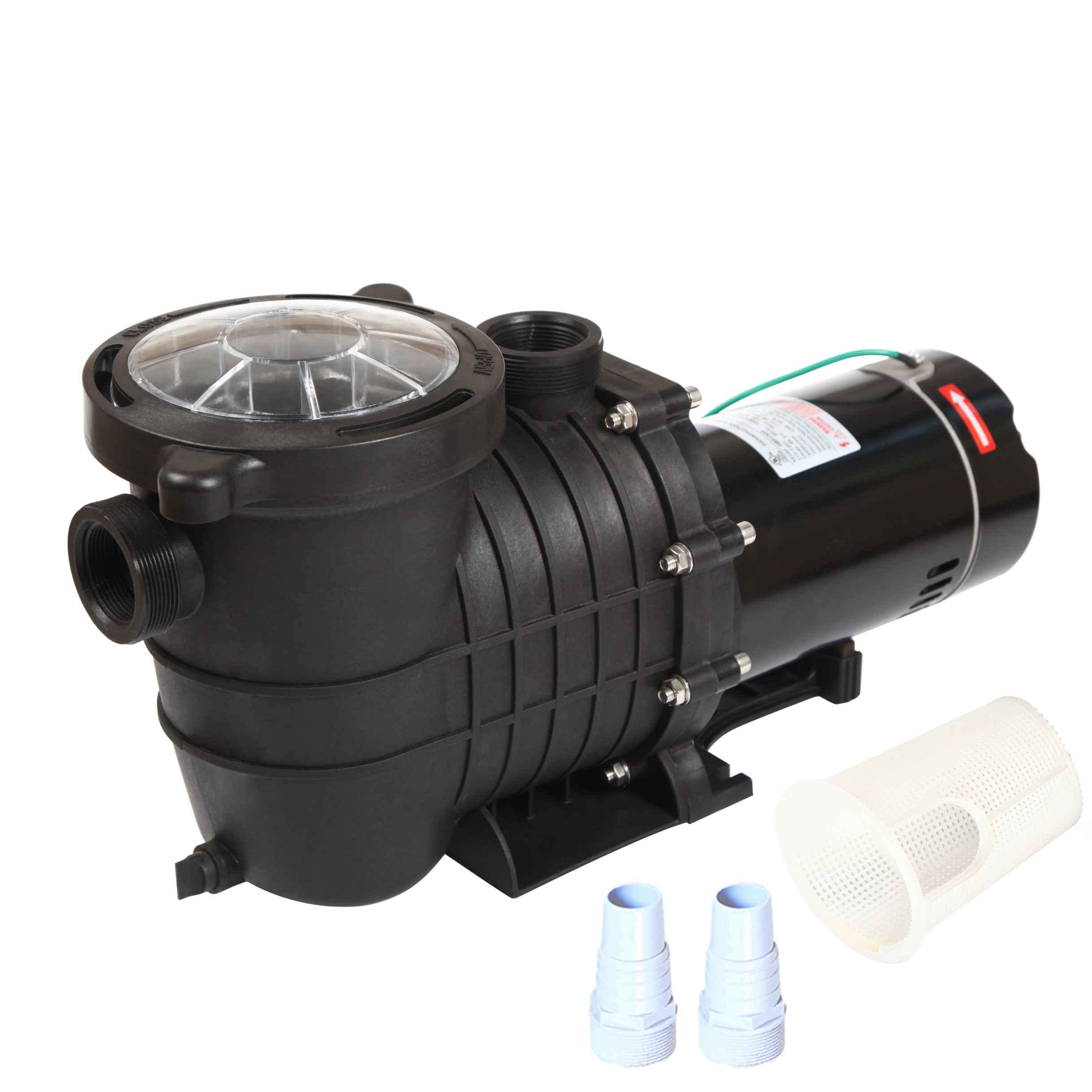 TOPWAY 2HP 110v Swimming Pool Pump 111GPM Filter Garden lnground and Above Ground Pools Water Pump