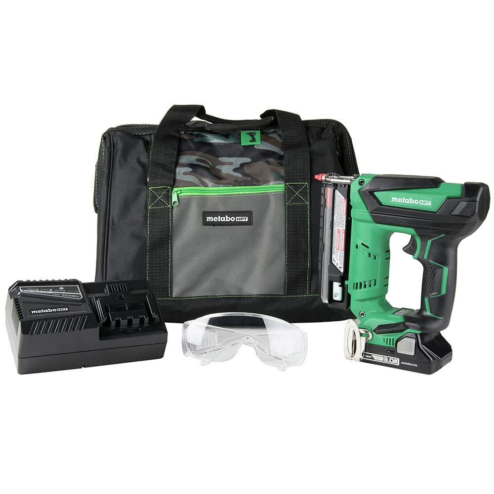 Metabo HPT 18V Cordless Pin Nailer, Tool Only - No Battery, 5/8-Inch up to 1-3/8-Inch Pin Nails, 23-Gauge, Holds 120 Nails, Lifetime Tool Warranty (NP18DSALQ4)