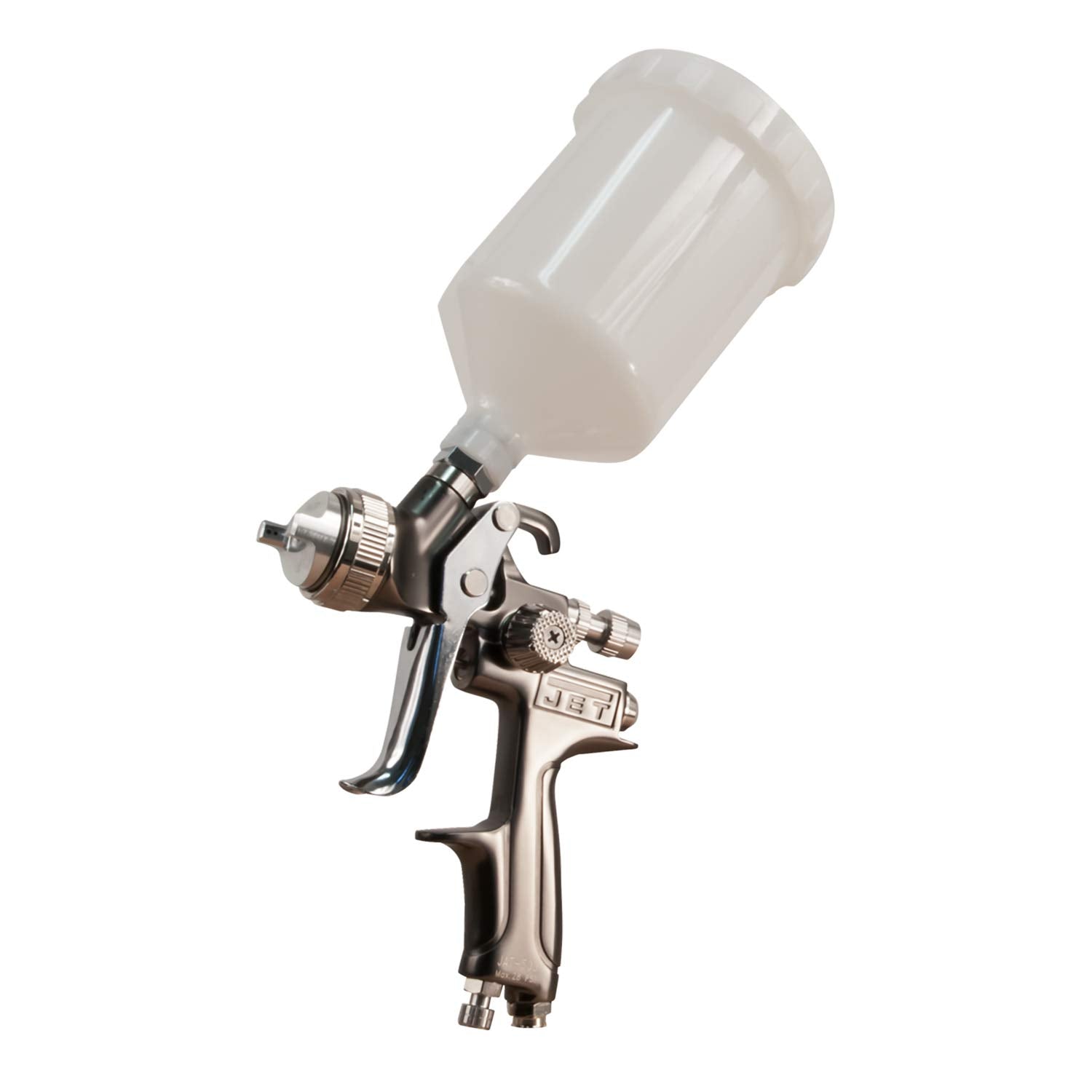 JET Pneumatic HVLP Spray Gun, 1.3mm Nozzle, 600cc Cup (Model JAT-500)
