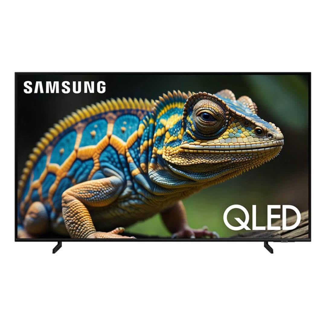 SAMSUNG 43-Inch Class QLED 4K Q60D Series Quantum HDR Smart TV w/Object Tracking Sound Lite, Motion Xcelerator, Slim Design, Gaming Hub, Alexa Built-in (QN43Q60D, 2024 Model)
