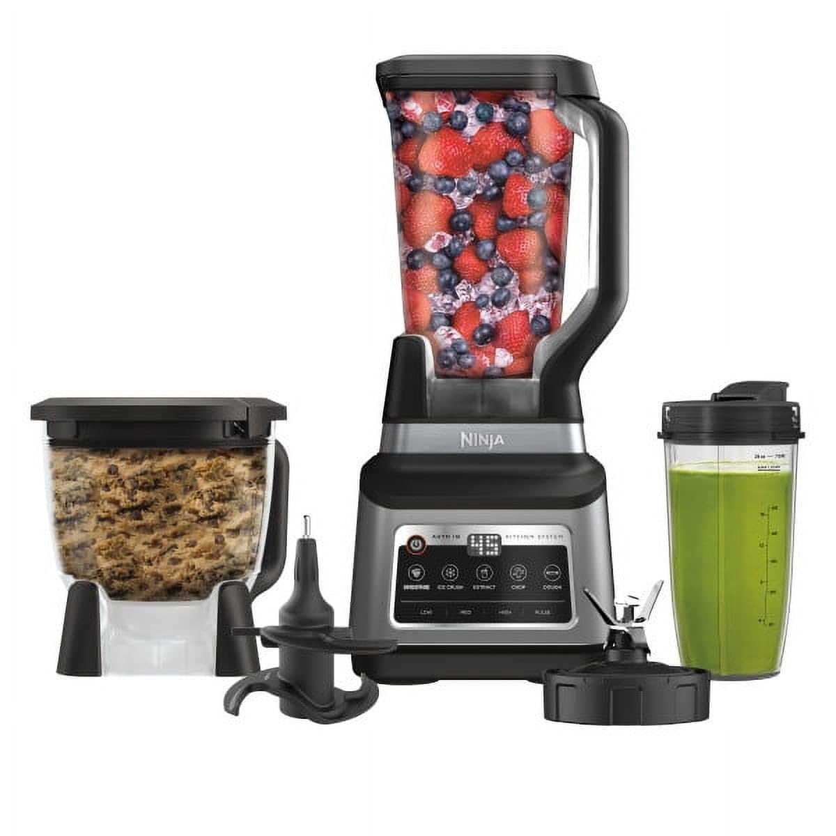 Professional Plus Kitchen Blender System With Auto-iQ - Extract A Drink Containing Vitamins And Nutrients From Fruits And Vegetables †64 Oz. Max Liquid Capacity