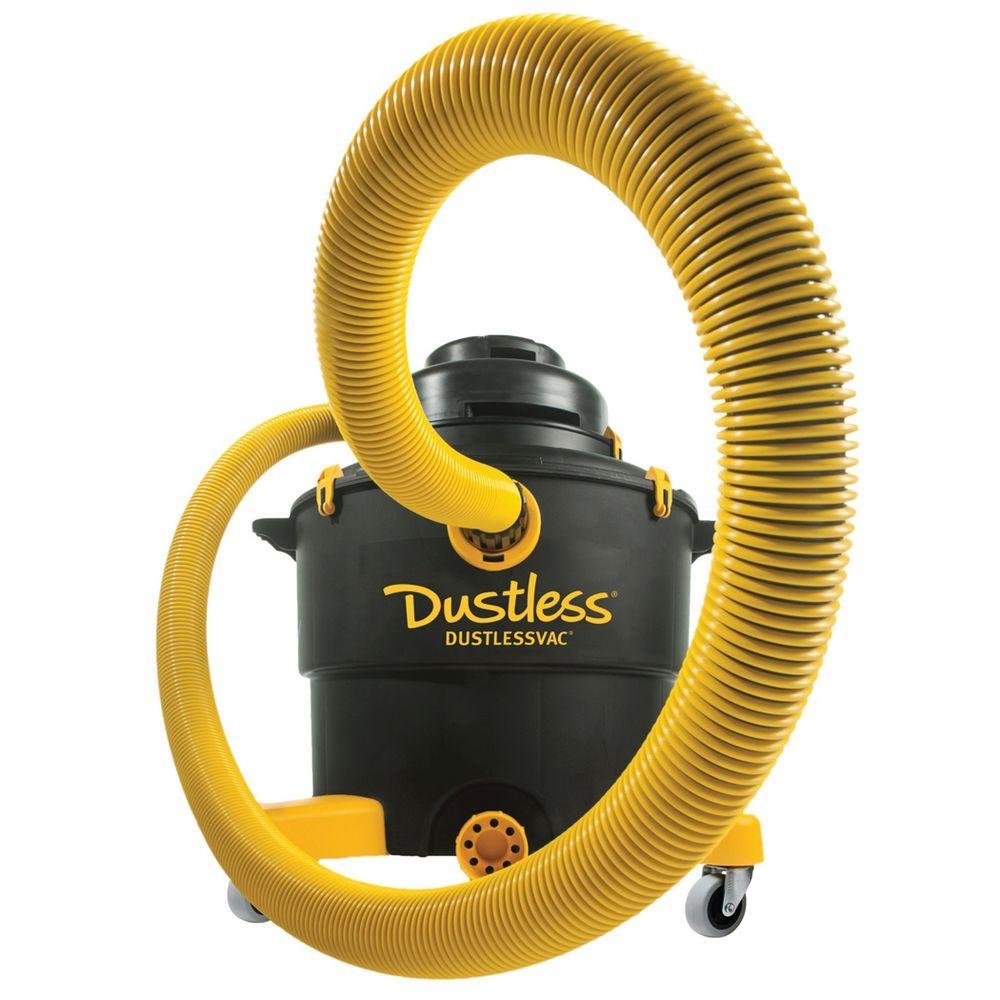 Dustless Technologies D1603 Wet+Dry Shop Vac – Powerful Dustless Vacuum for Contractors, Construction, Professional, and Home Use