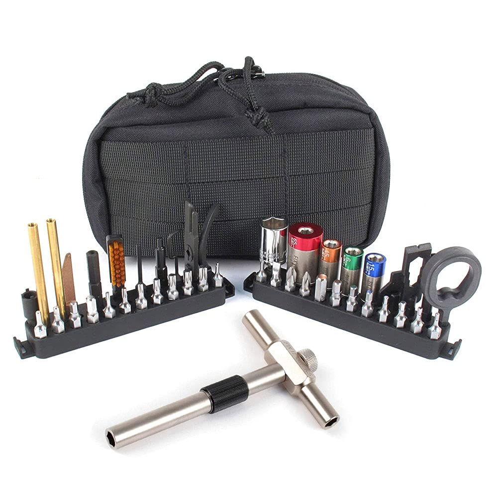 Fix It Sticks The Works Combination Gun Field Maintenance, 4 Torque Limiters & Modular T-Drive Wrench