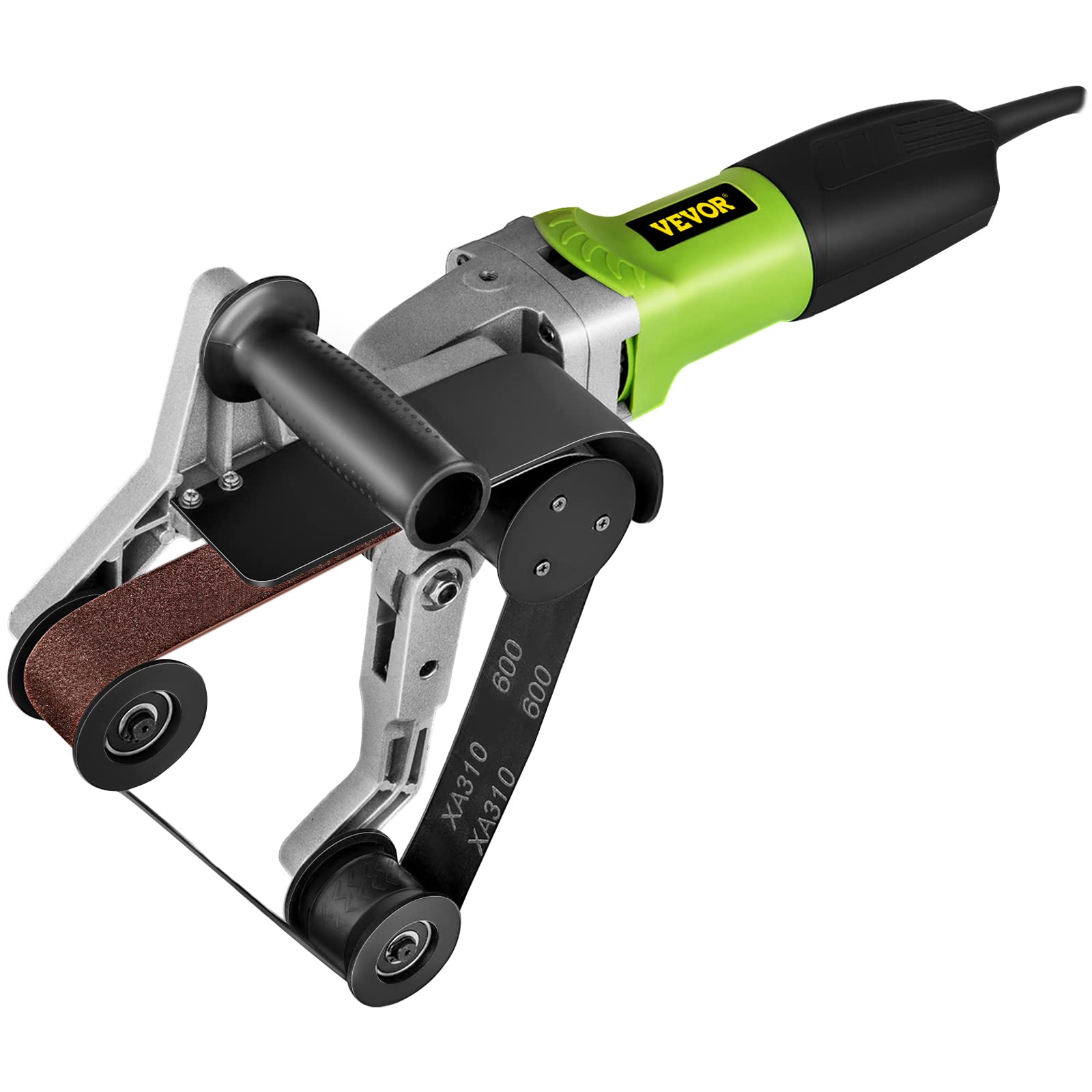 Mophorn Belt Sander 800W 220V Pipe Belt Sander 700-3000 U/Min Tube Belt Sander Polisher Variable Speeds Without Water