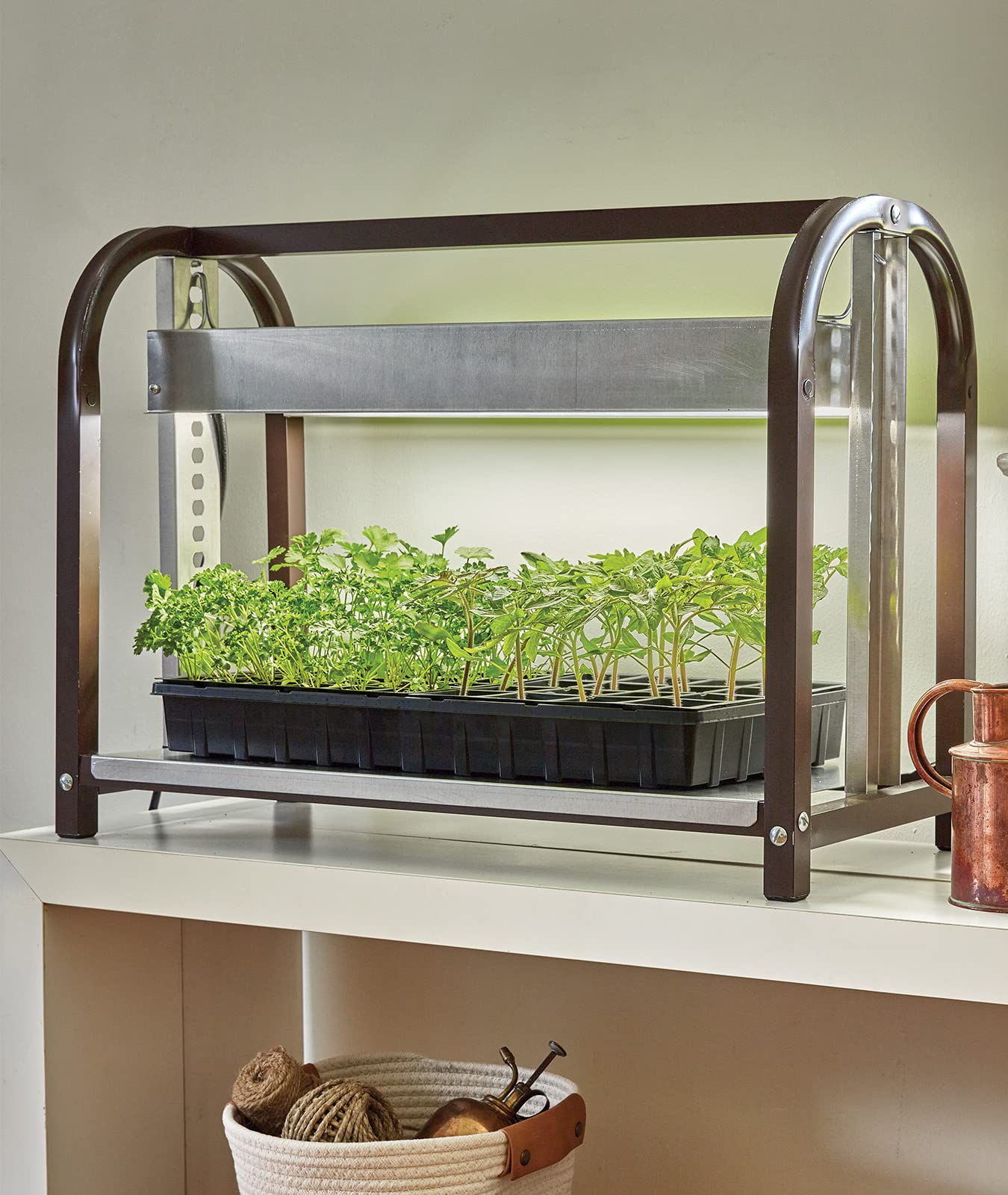 Burpee Exclusive Glow 'n Grow Tabletop Grow Light