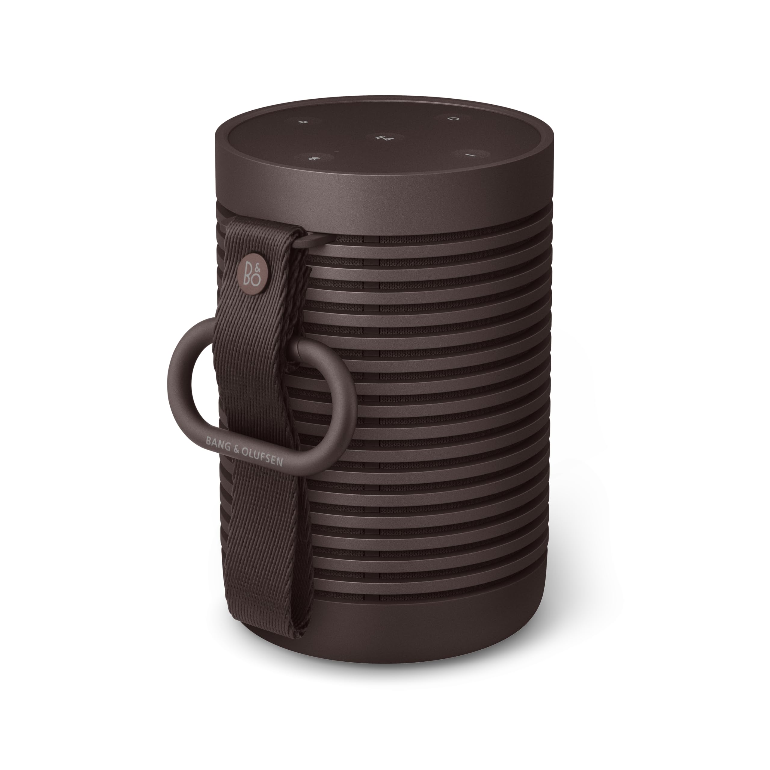 Bang & Olufsen Beosound Explore - Wireless Portable Outdoor Bluetooth speaker, IP 67 Dustproof and Waterproof, Chestnut