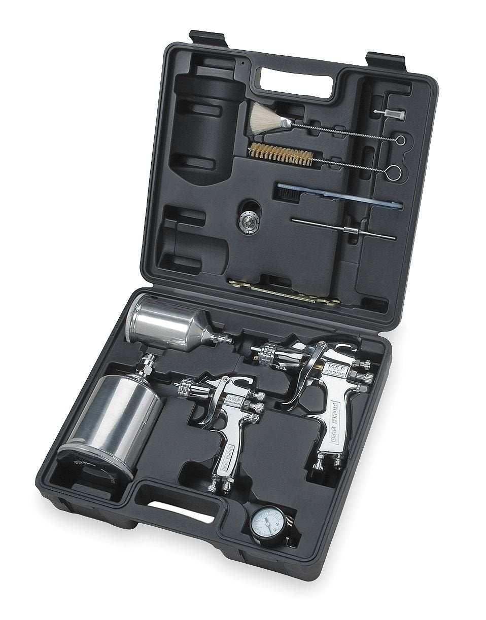 Binks HVLP Spray Gun Kit,Gravity 98-3170