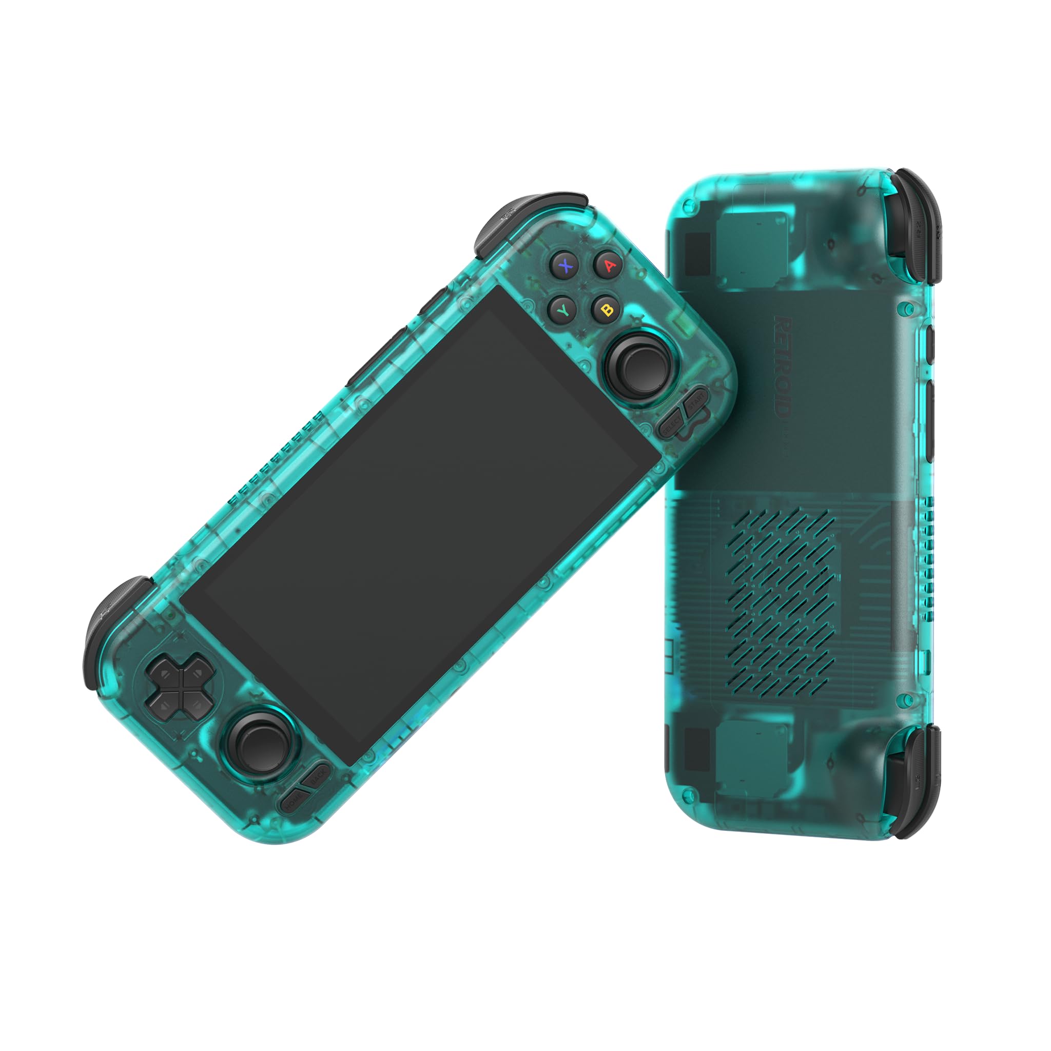 Retroid Pocket 4/4Pro Retro Game Handheld - Android Console with Multiple Emulators, 4.7 Inch Display, 5000mAh Battery - Classic Games Console (RP4 Pro, Ice Blue, D1100)