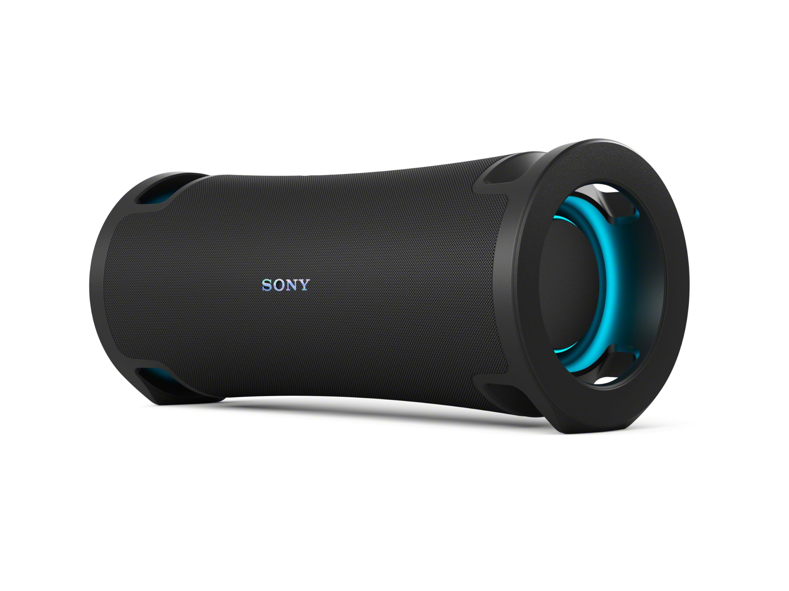 Sony ULT Field 7 Wireless Bluetooth Party Speaker, IP67 Waterproof, Powerful Bass, 30h Battery, Karaoke, Comfortable Handle, and Colorful Lights (SRSULT70), Black