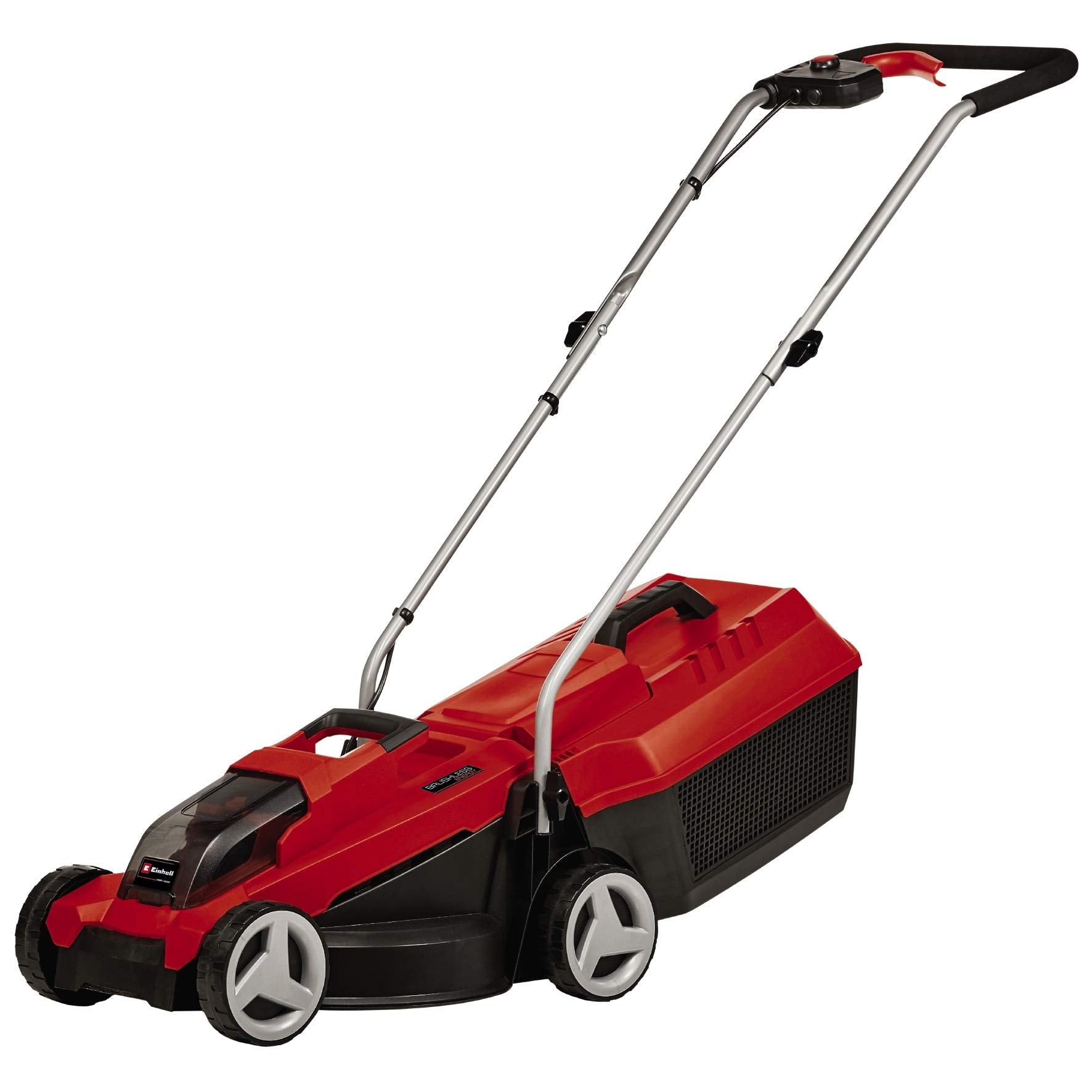Einhell Akku-Rasenmäher GE-CM 18/32 Li Power X-Change (Li-Ion, 18 V, 32 cm Schnittbreite, Brushless Motor, 3-stufige axiale Schnitthöhenverstellung 30-70 mm, ohne Akku und Ladegerät)