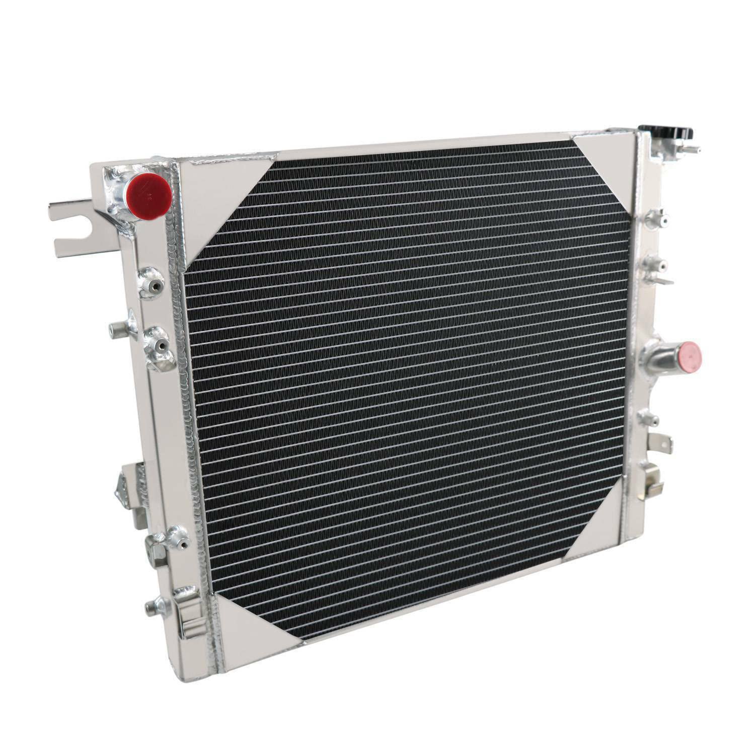 CoolingMaster Aluminum Radiator Compatible with 2007-2018 Jeep Wrangler Wrangler JK 3.6L 3.8L V6