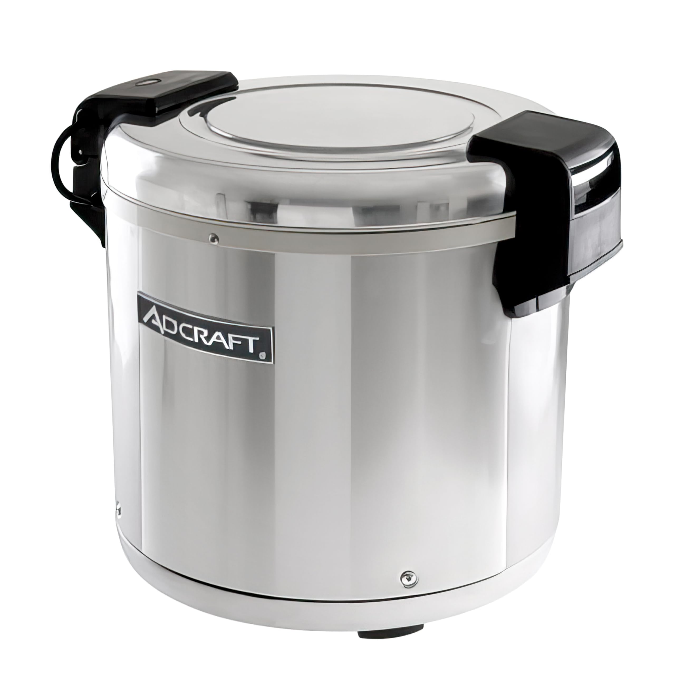 Adcraft RW-E50 50 Cup Rice Warmer with Removable Inner Pot, Stainless Steel, 100-Watts, 120v