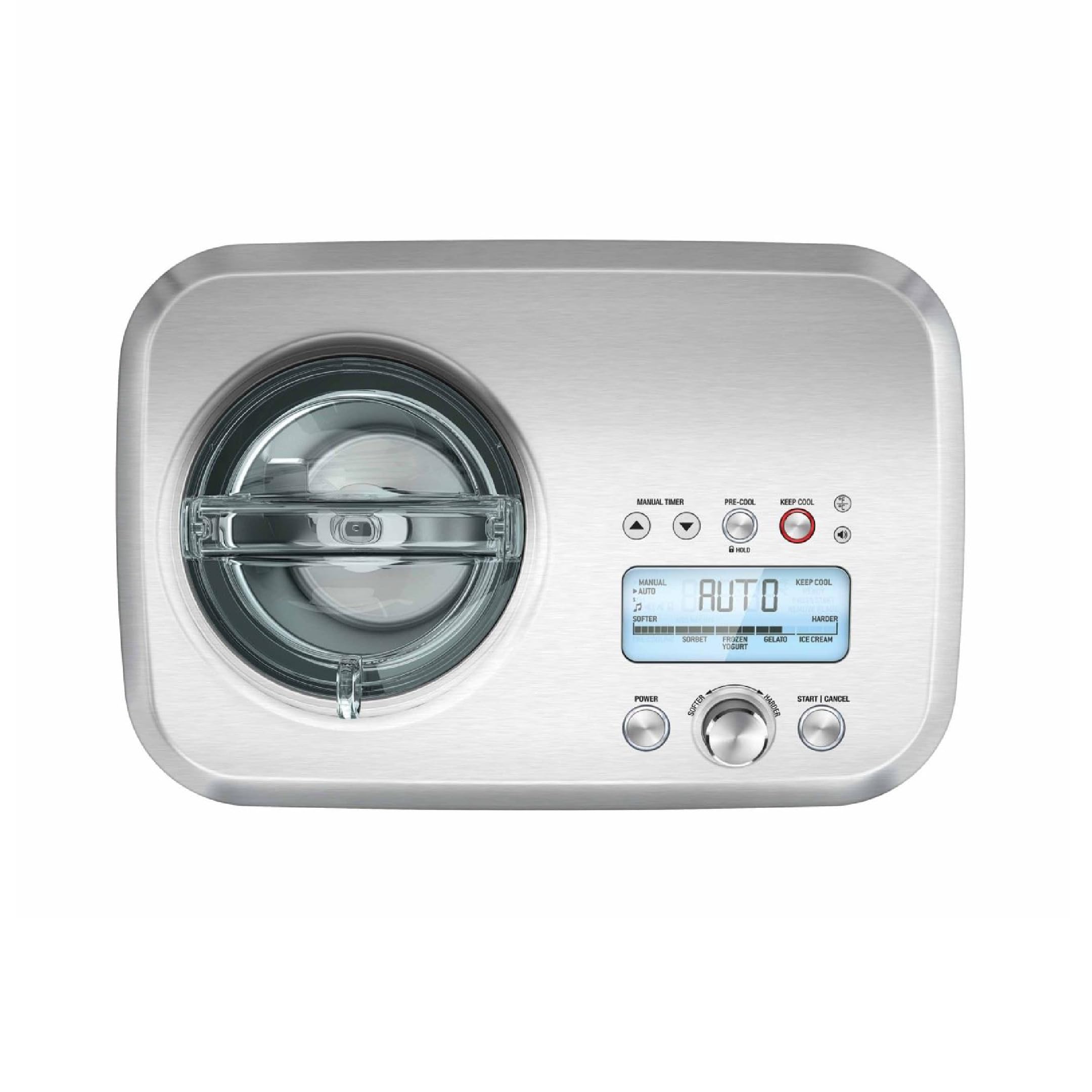 Breville BCI600XL Smart Scoop Ice Cream Maker, Silver