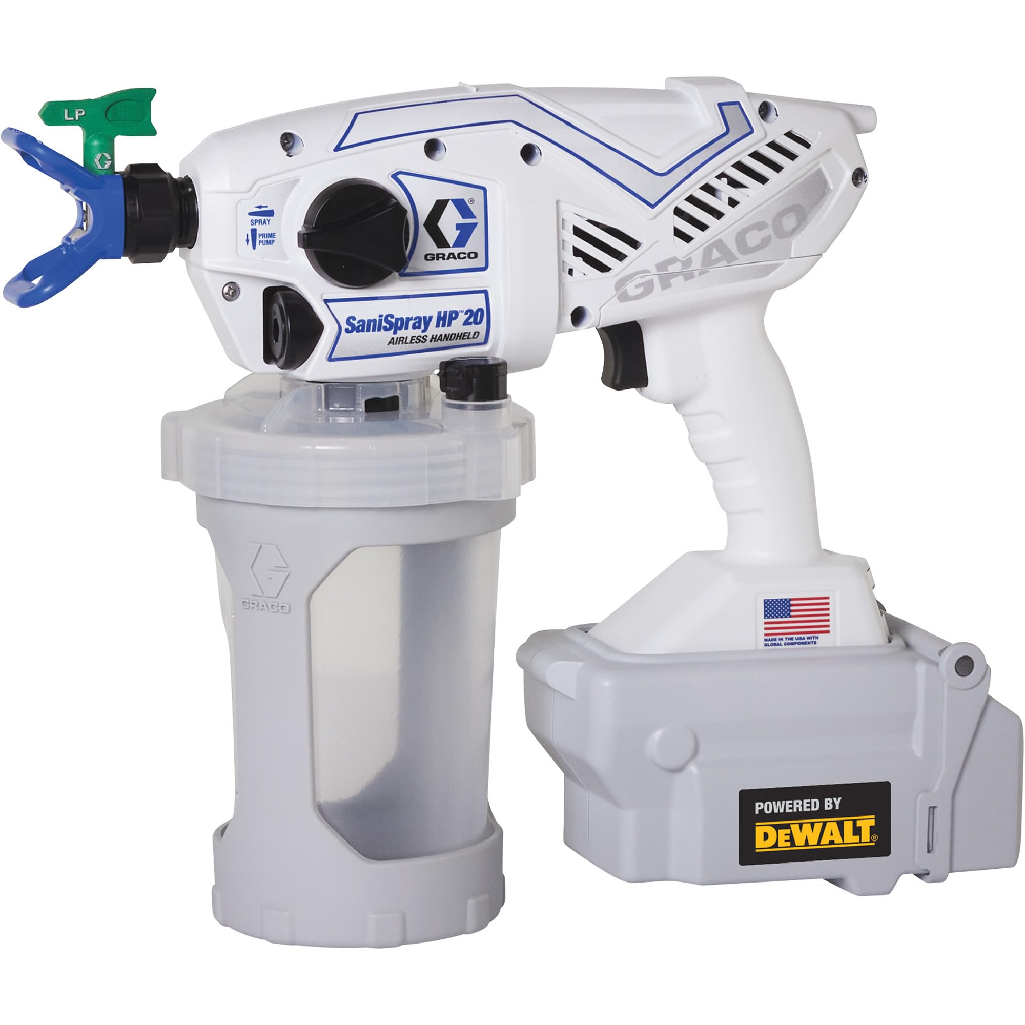 Graco SaniSpray HP 20 Cordless Handheld Airless Disinfectant Sprayer