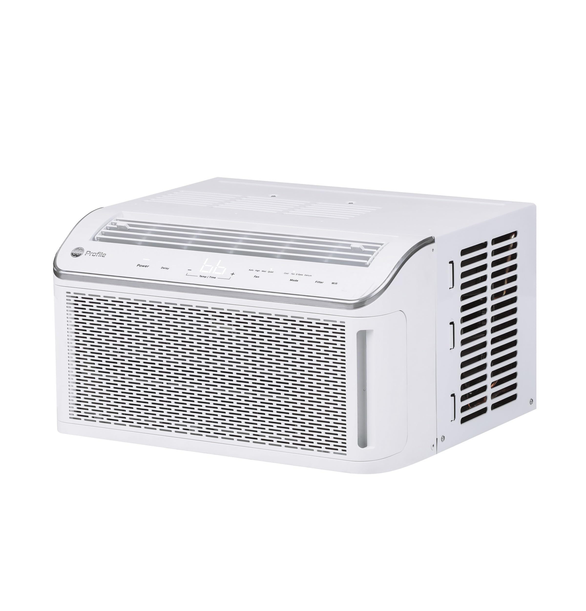 GE Profile Ultra Quiet Window Air Conditioner 6,200 BTU, WiFi Enabled, Ideal for Small Rooms, Easy Installation with Included Kit, 6K Window AC Unit, White