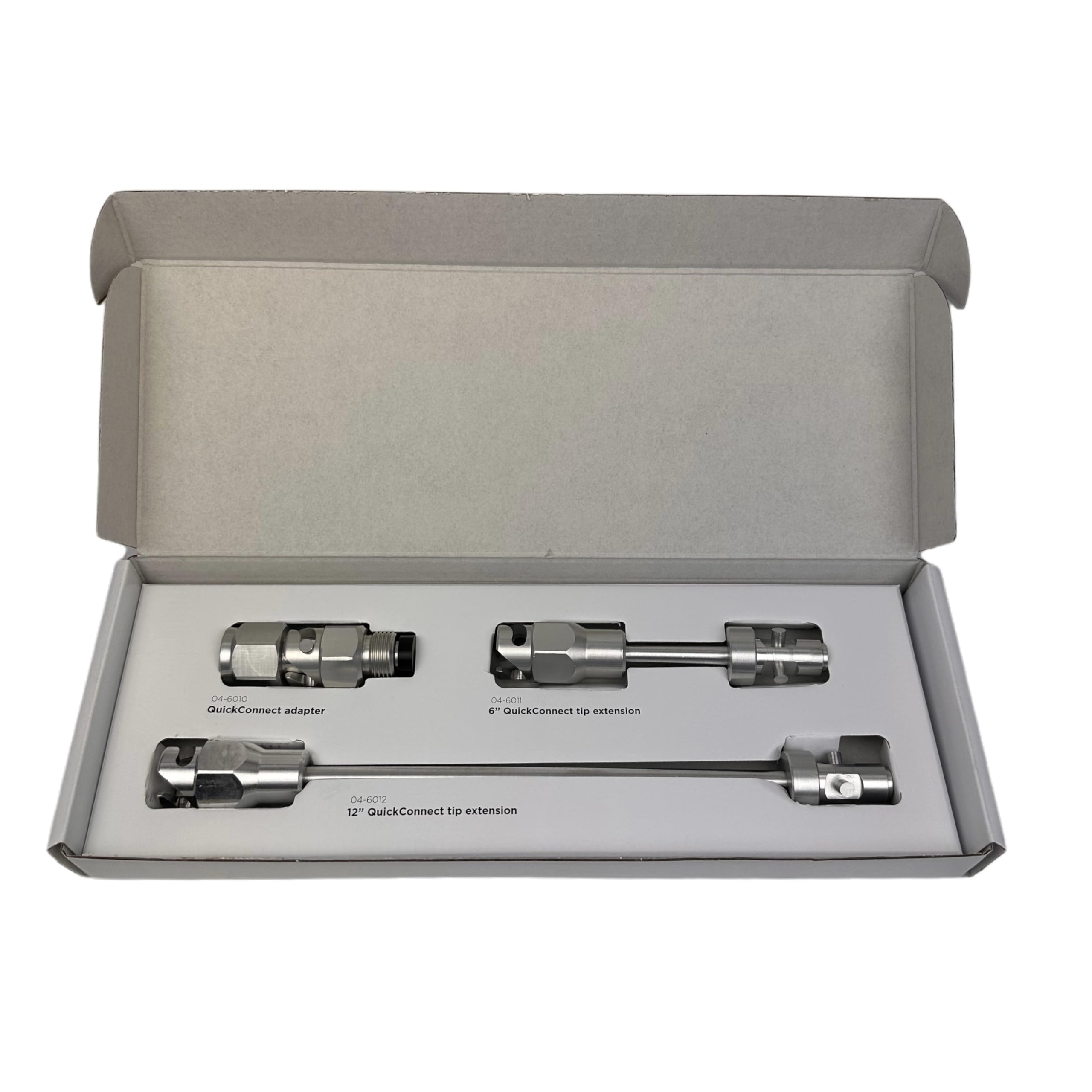 Bedford Precison 33-4252 Quick Connect Adapter Kit, Includes Adapter, 6 Inch, and 12 Inch Spray Tip Extension Wands for Airless Paint Sprayer