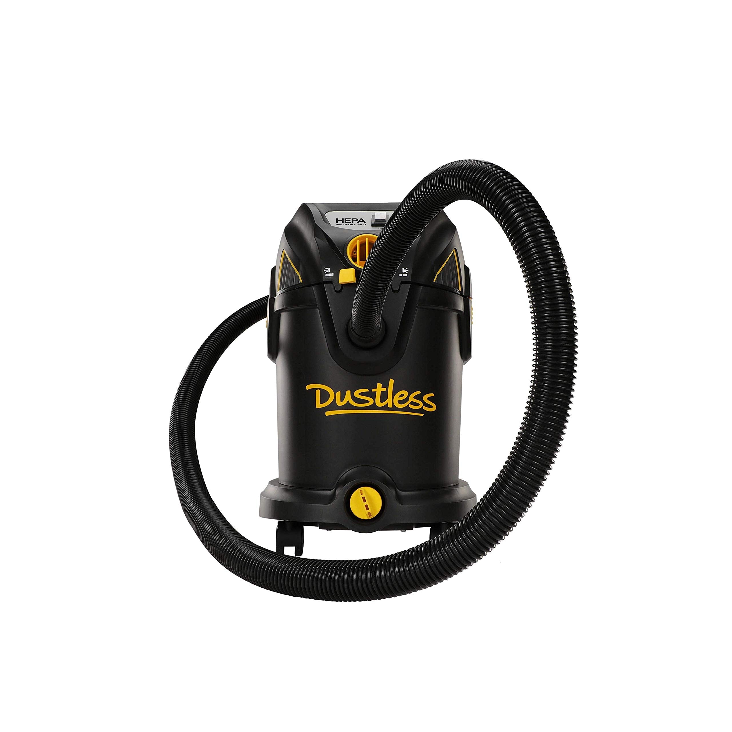 Dustless Technologies HEPA Wet+Dry Pro Vacuum, 8 Gallon, Black (D1618)