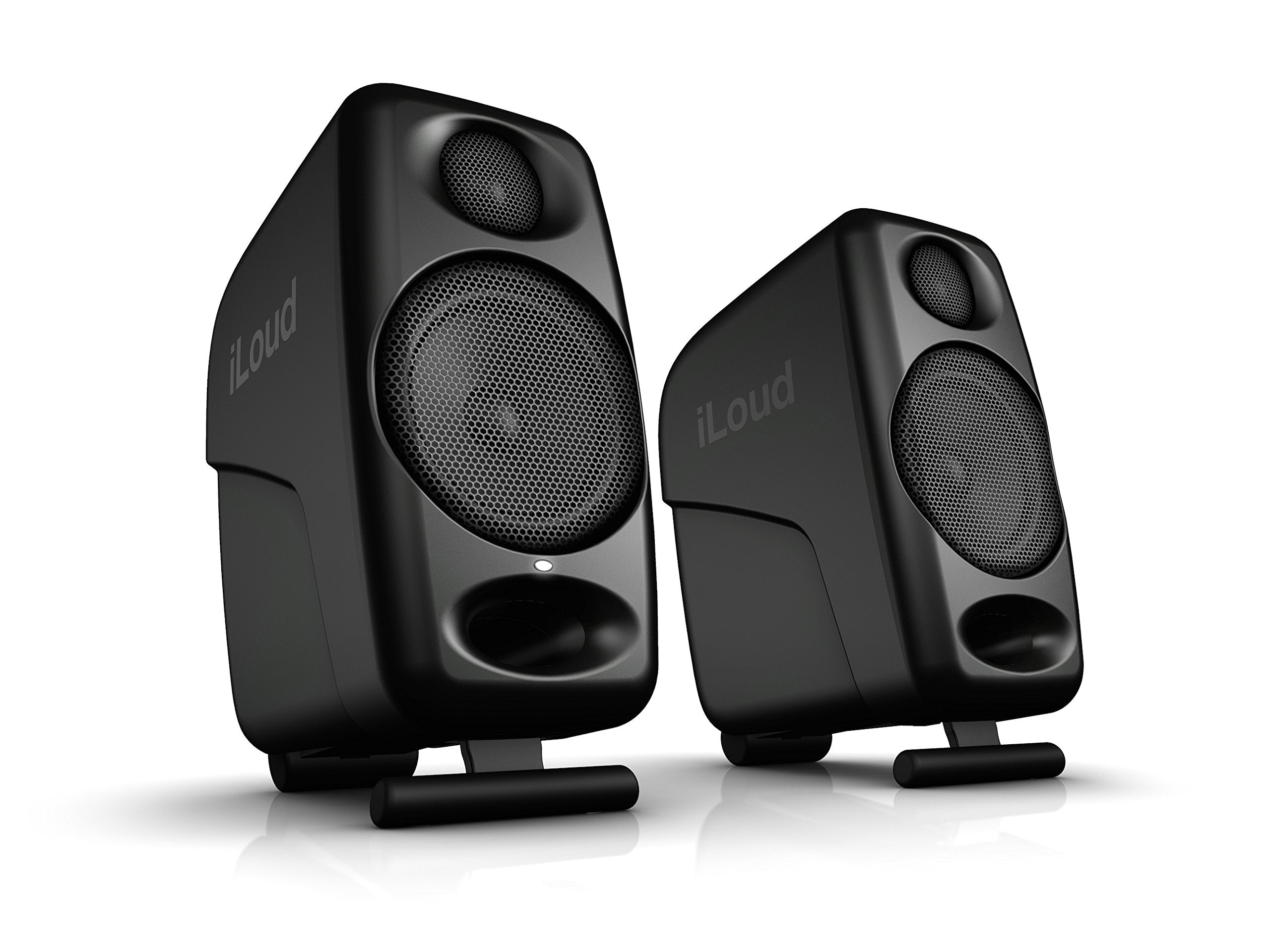 IK Multimedia iLoud Micro Monitor 50 watt Portable Wireless Bluetooth Studio Reference Monitors, Dual Speakers for Music Production, Mixing, Mastering, Composing, producing and DJs