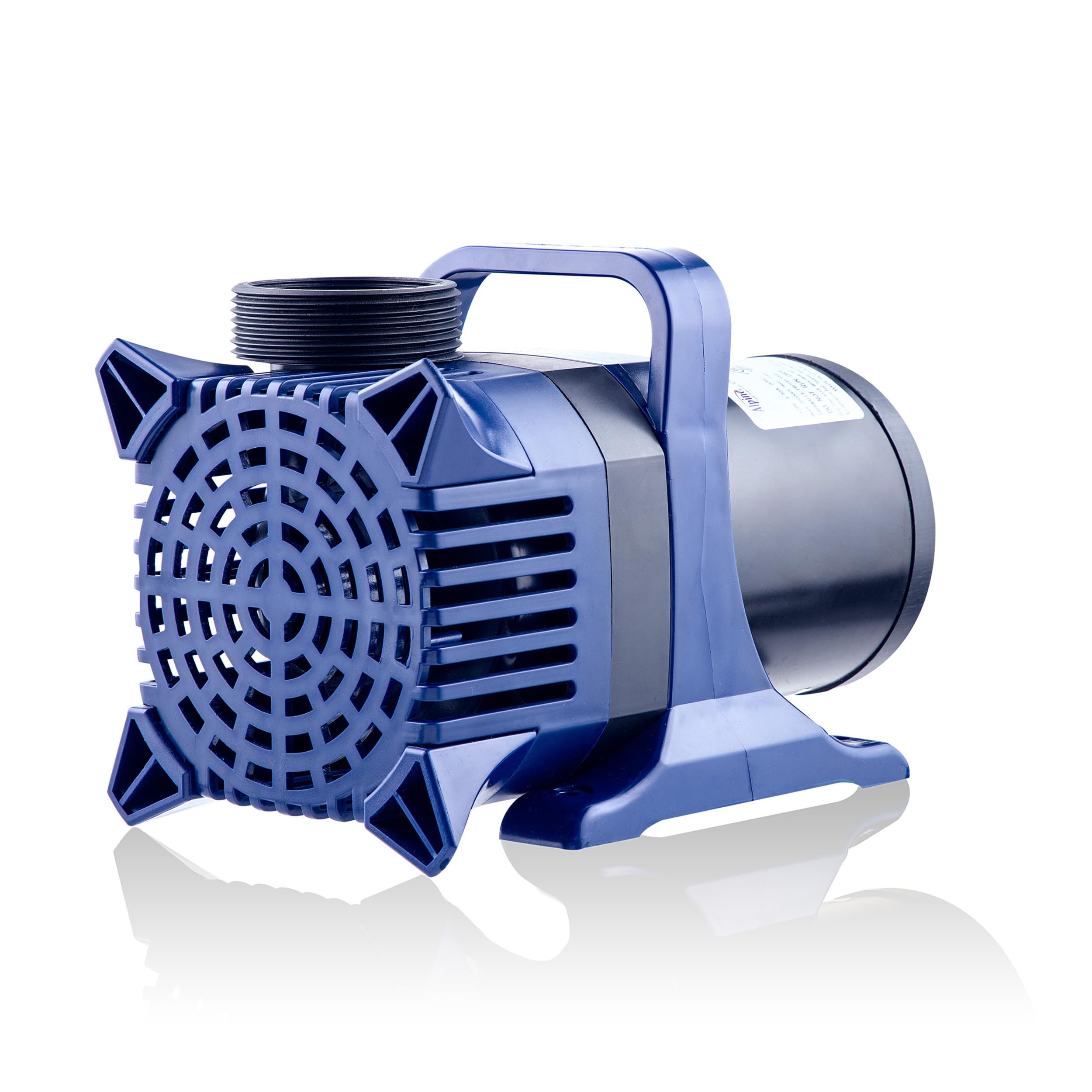 Alpine Corporation - 4000 GPH Submersible Water Pump with 33 FT Cord & Adapters for Ponds, Fountains, Waterfalls – Energy-Efficient, Quiet Operation, Vertical/Horizontal Use, 306 Watts, 21 FT Lift