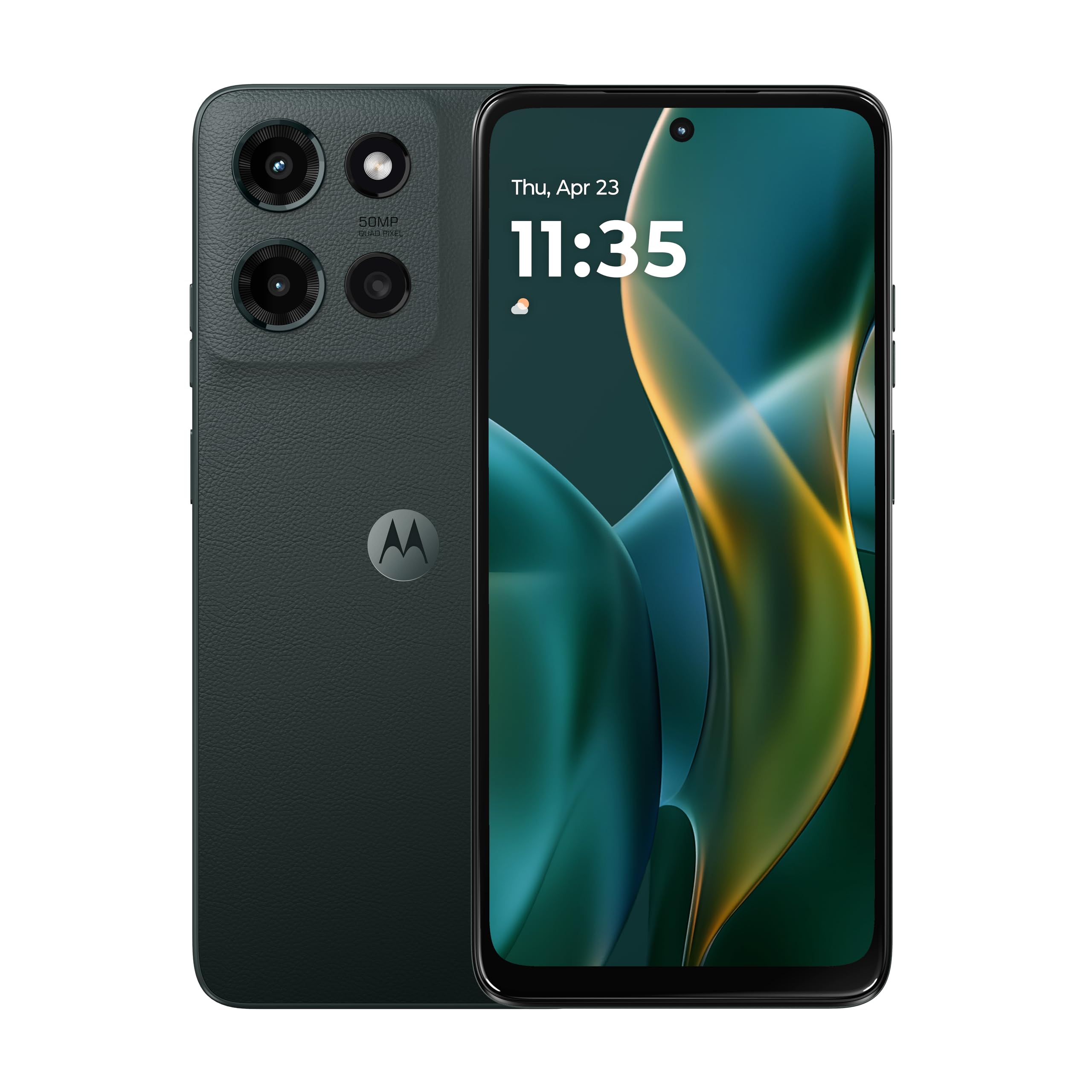 Moto G - 2025 | Unlocked | Made for US 4/128GB | 50MP Camera | Forest Gray