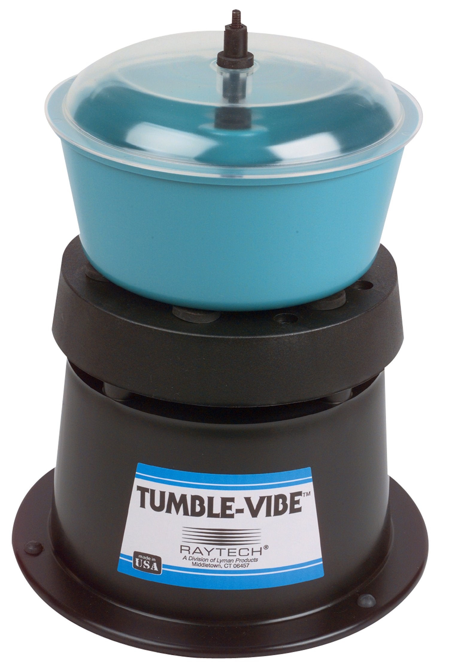 Raytech 23-001 TV-5 Standard Vibratory Plastic Tumbler, 0.05 Cubic feet Bowl Capacity, 115V, 60 Hz